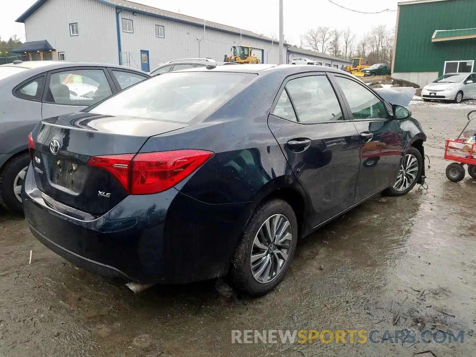 4 Photograph of a damaged car 2T1BURHE3KC234997 TOYOTA COROLLA 2019