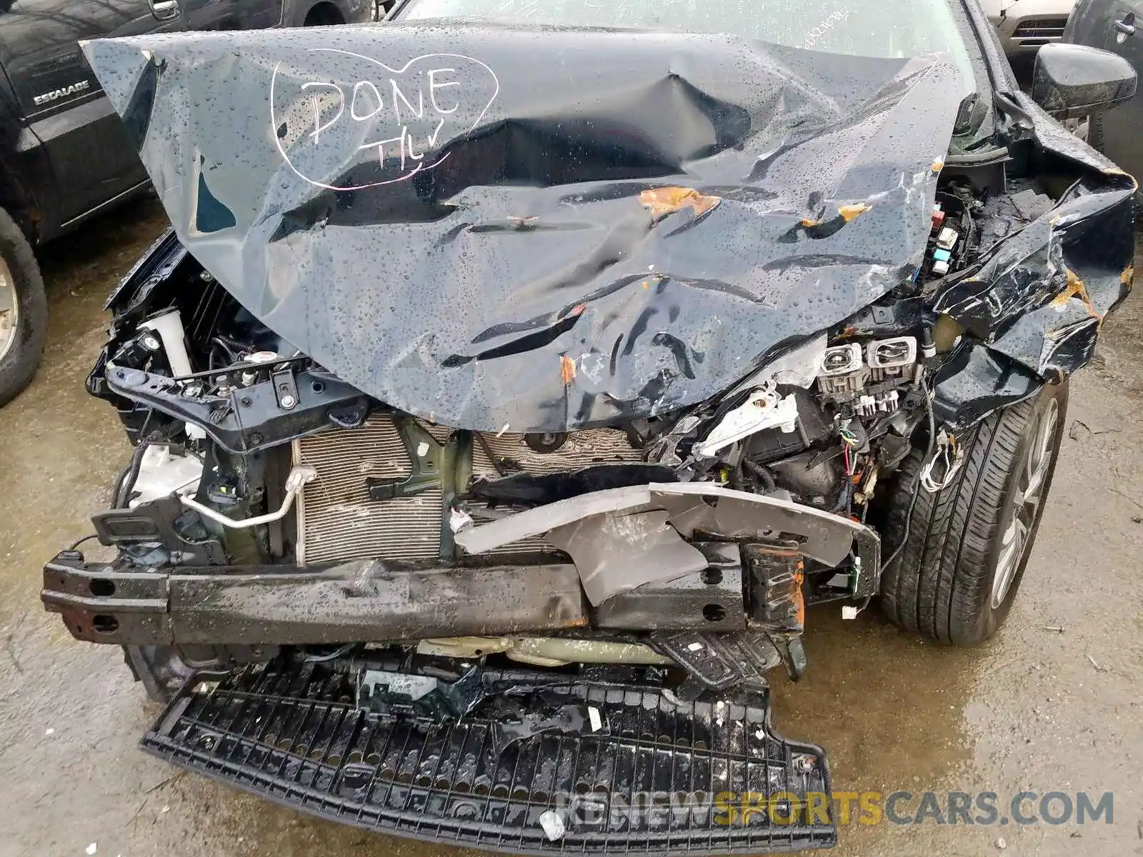 9 Photograph of a damaged car 2T1BURHE3KC234997 TOYOTA COROLLA 2019