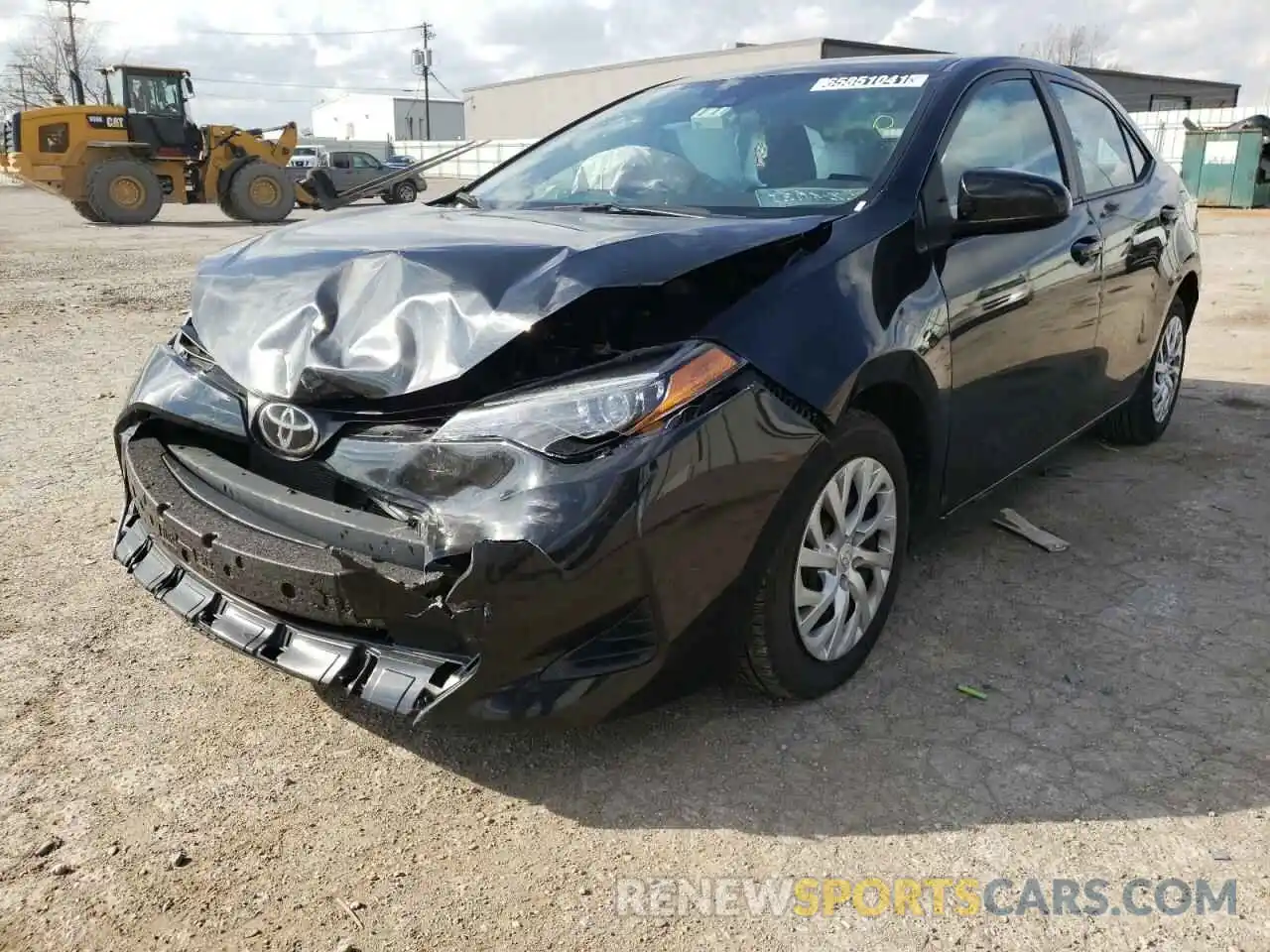 2 Photograph of a damaged car 2T1BURHE3KC235079 TOYOTA COROLLA 2019