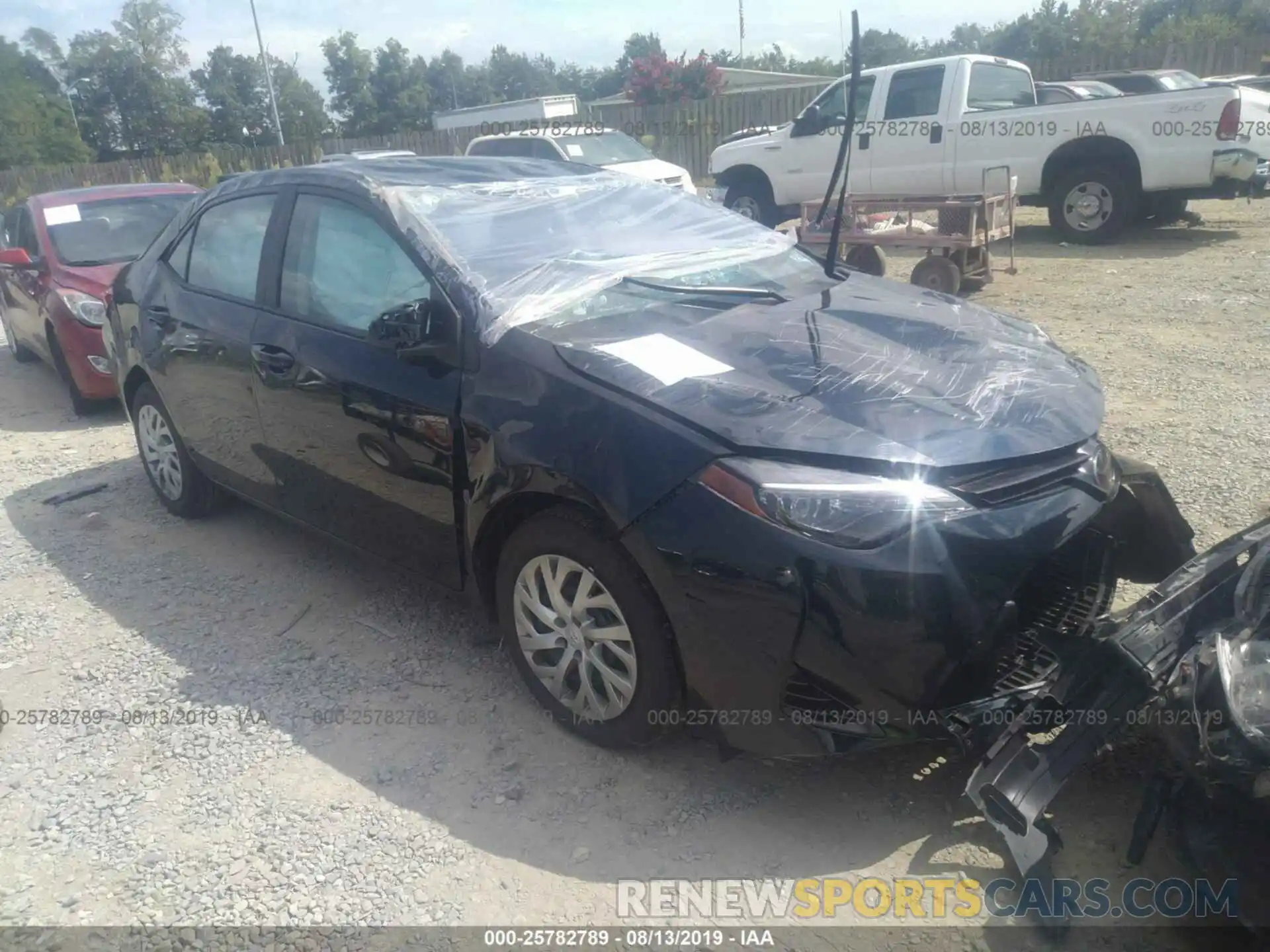 1 Photograph of a damaged car 2T1BURHE3KC235129 TOYOTA COROLLA 2019