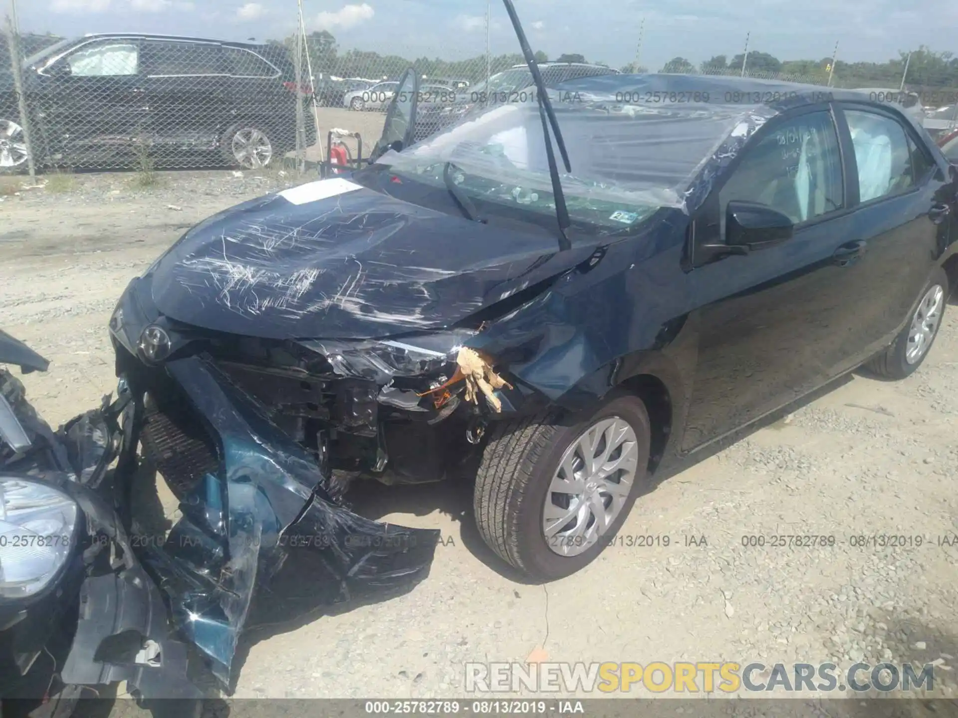 6 Photograph of a damaged car 2T1BURHE3KC235129 TOYOTA COROLLA 2019