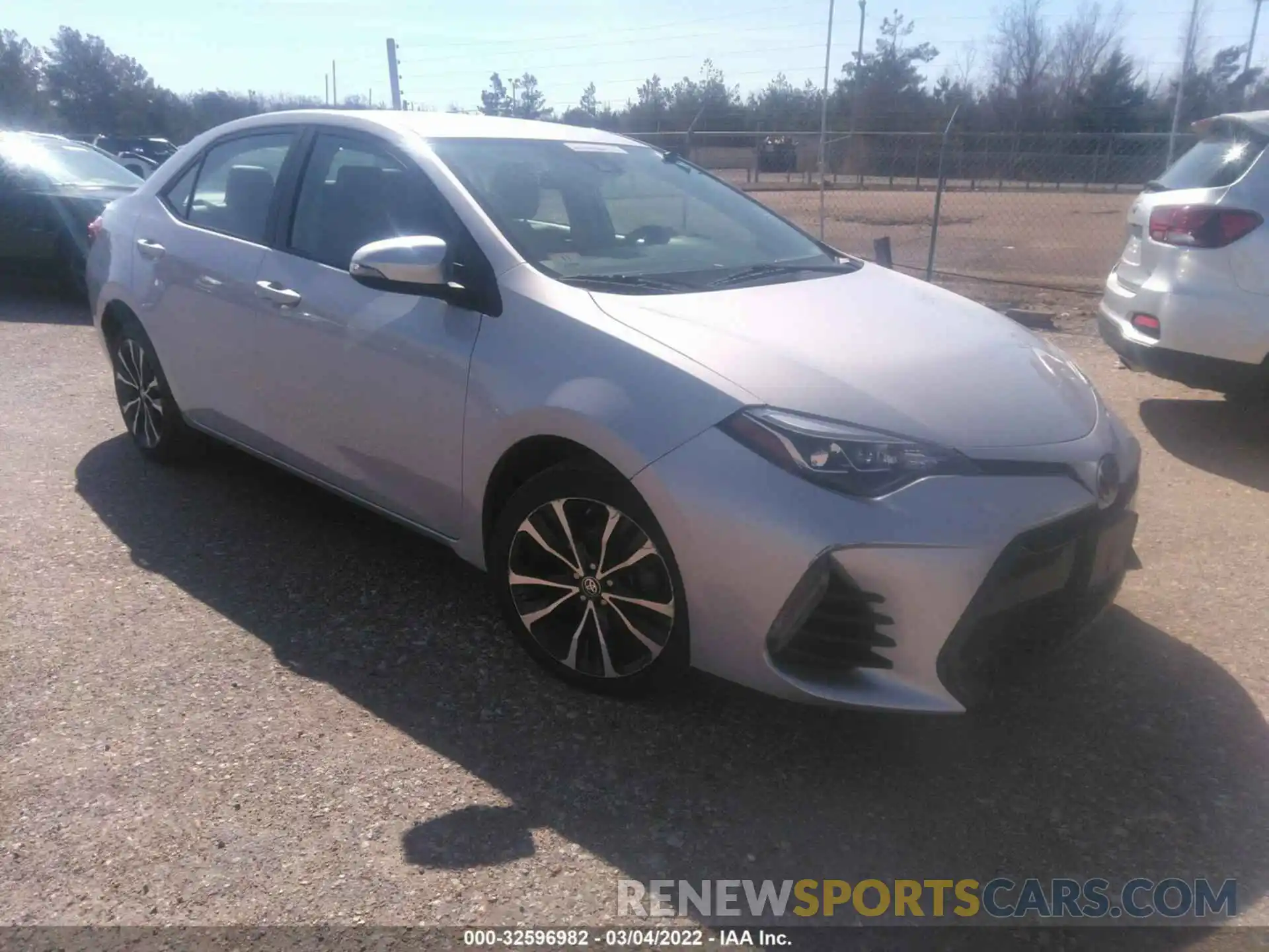 1 Photograph of a damaged car 2T1BURHE3KC235387 TOYOTA COROLLA 2019