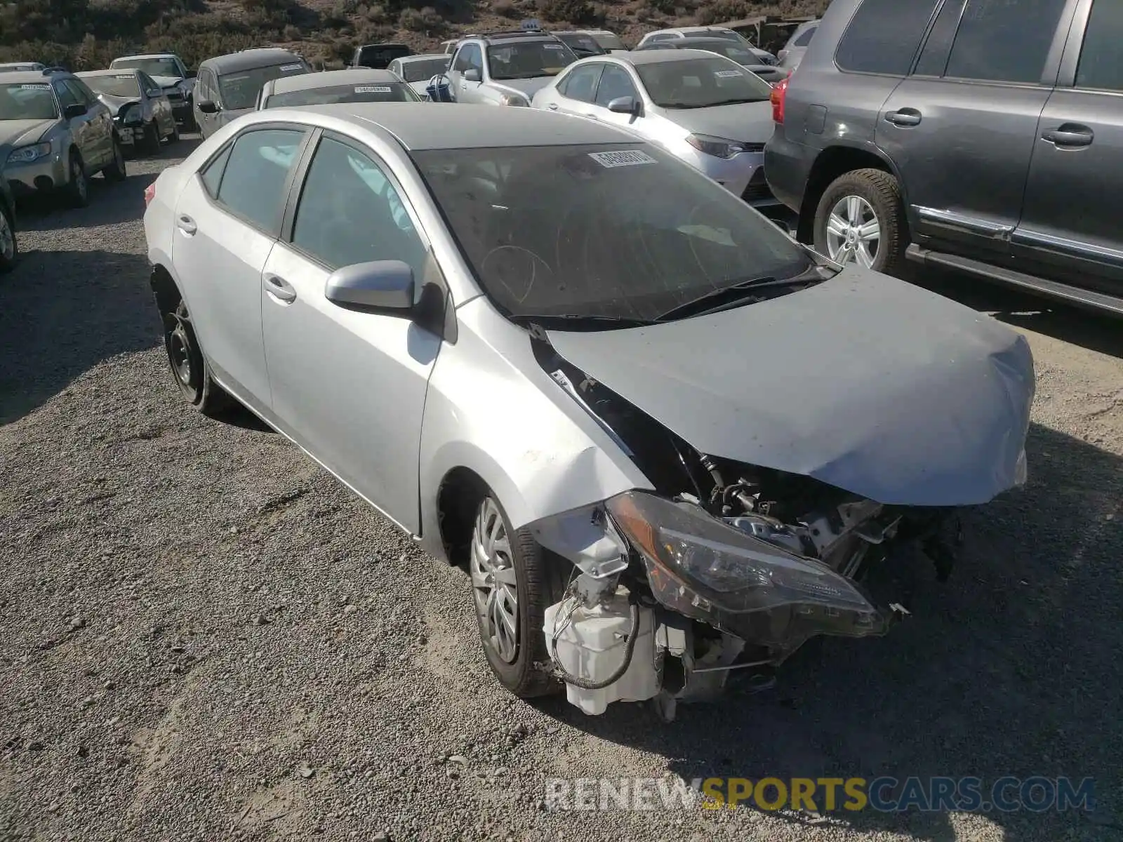 1 Photograph of a damaged car 2T1BURHE3KC235471 TOYOTA COROLLA 2019