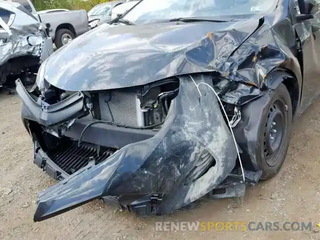 9 Photograph of a damaged car 2T1BURHE3KC235681 TOYOTA COROLLA 2019