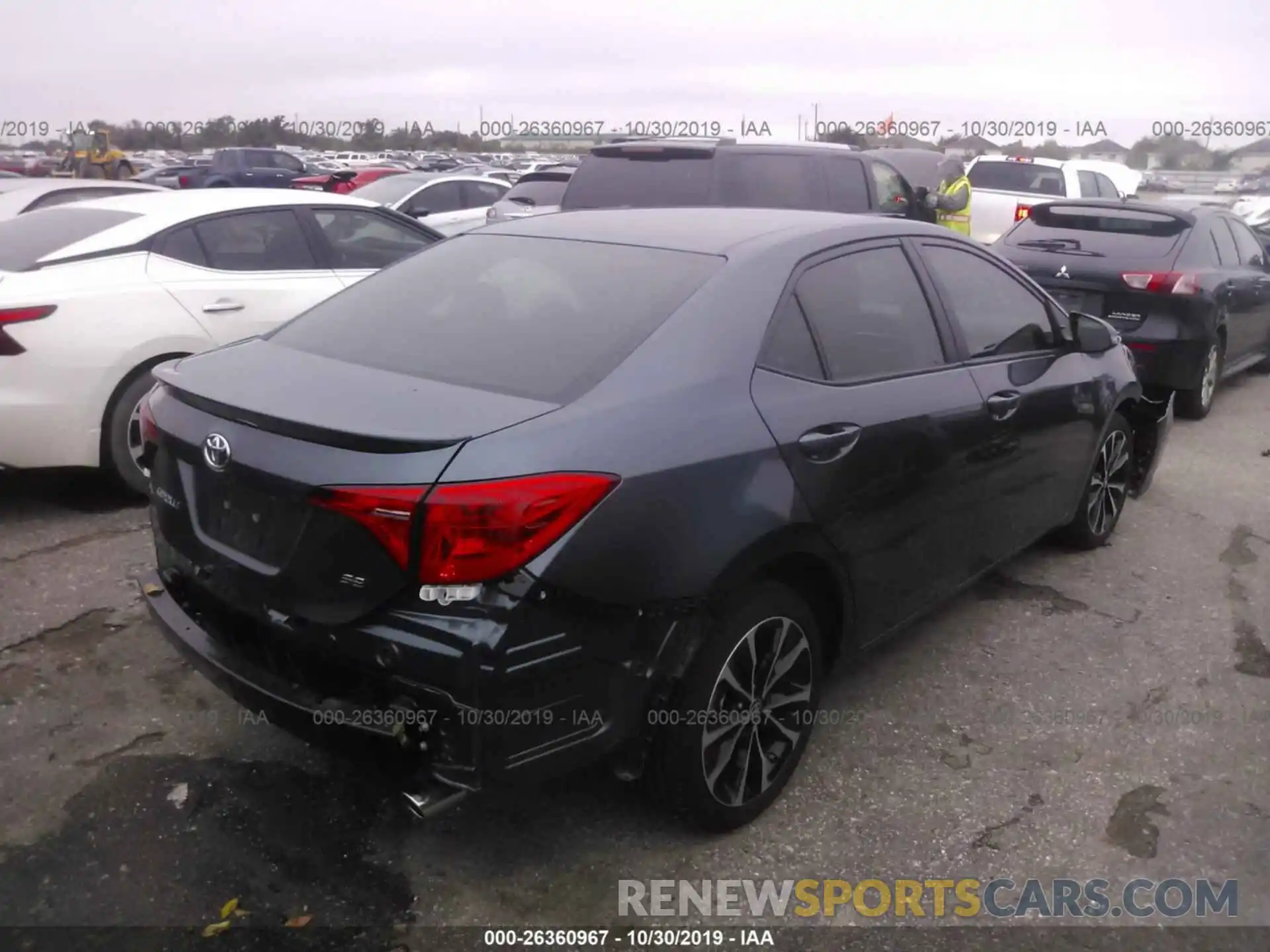 4 Photograph of a damaged car 2T1BURHE3KC235700 TOYOTA COROLLA 2019