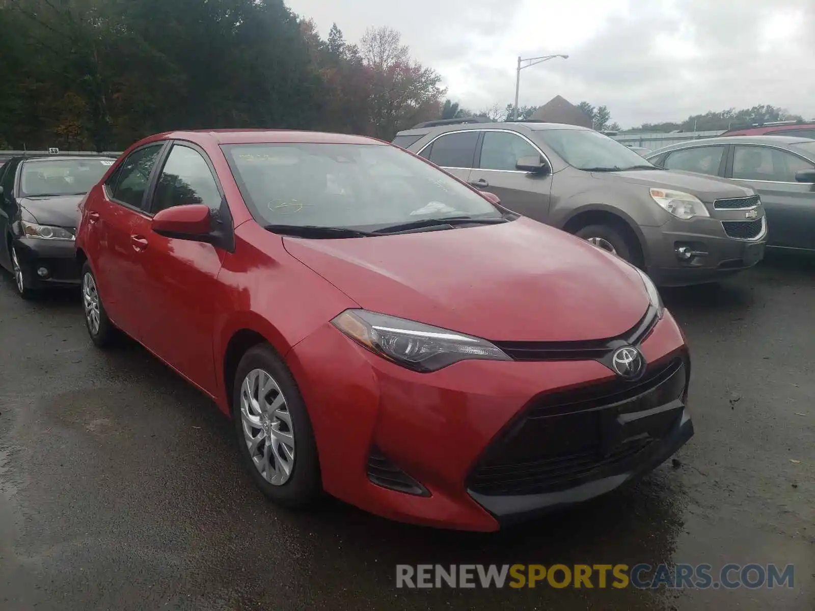 1 Photograph of a damaged car 2T1BURHE3KC235843 TOYOTA COROLLA 2019