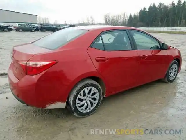 4 Фотография поврежденного автомобиля 2T1BURHE3KC235907 TOYOTA COROLLA 2019