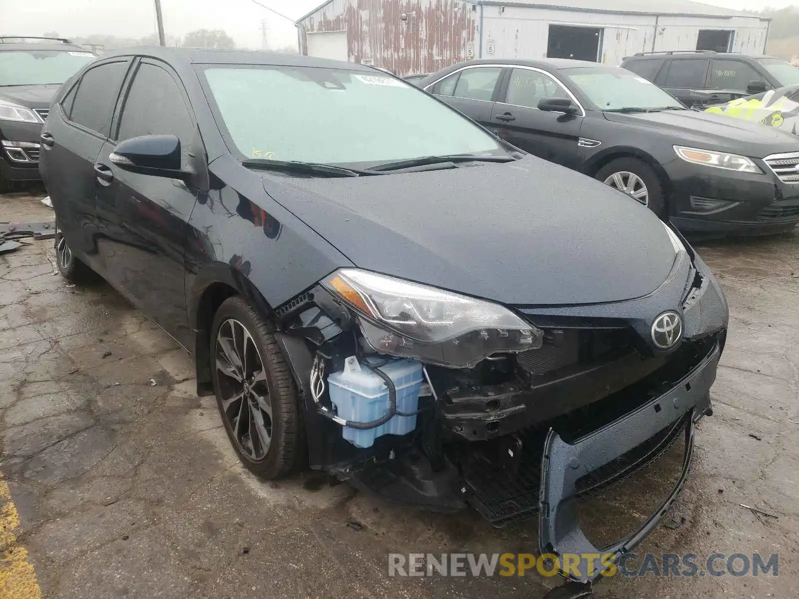 1 Photograph of a damaged car 2T1BURHE3KC235969 TOYOTA COROLLA 2019