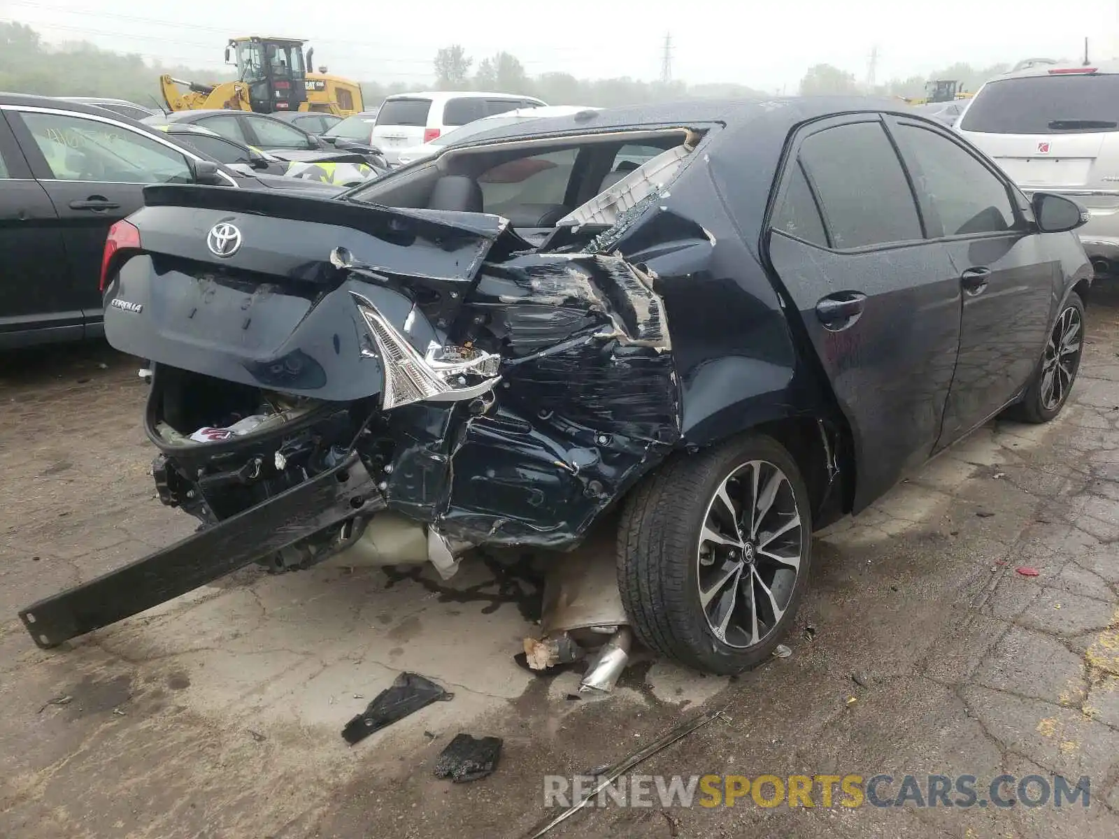 4 Photograph of a damaged car 2T1BURHE3KC235969 TOYOTA COROLLA 2019