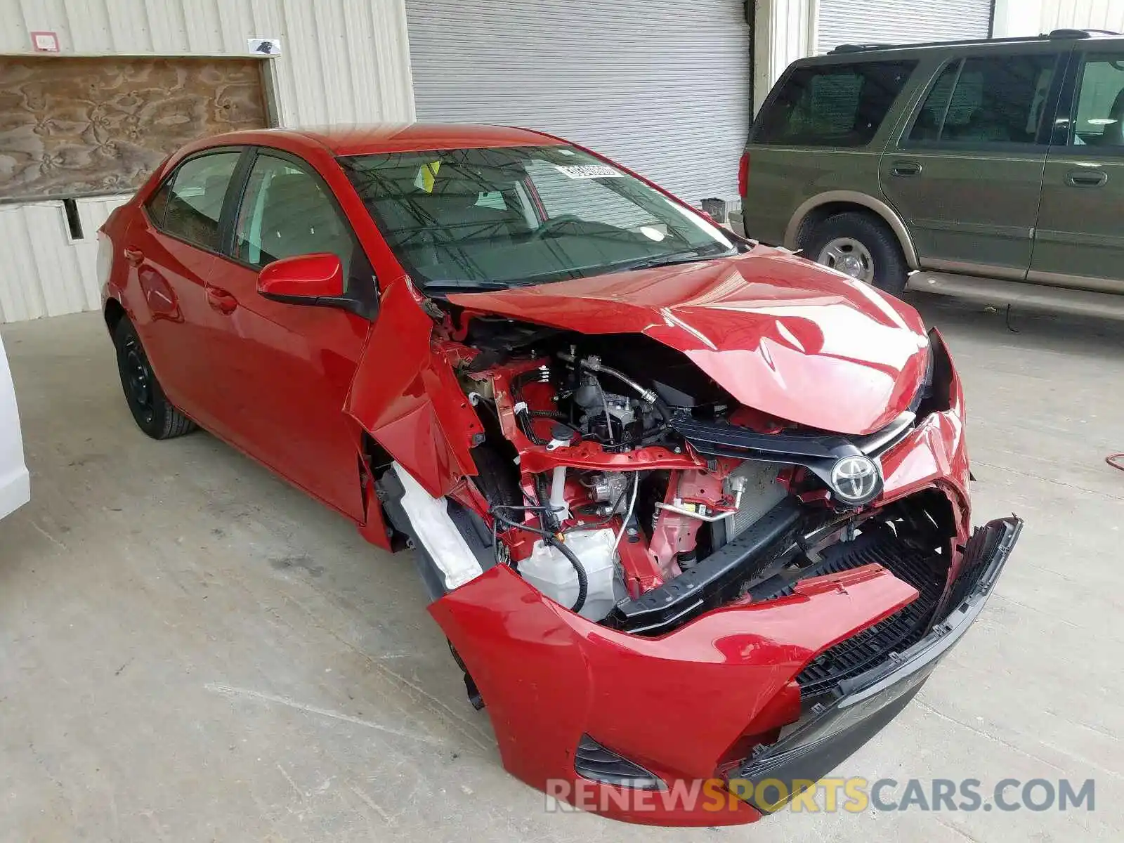 1 Photograph of a damaged car 2T1BURHE3KC236264 TOYOTA COROLLA 2019