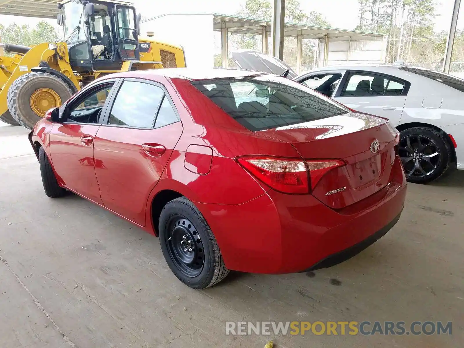 3 Photograph of a damaged car 2T1BURHE3KC236264 TOYOTA COROLLA 2019