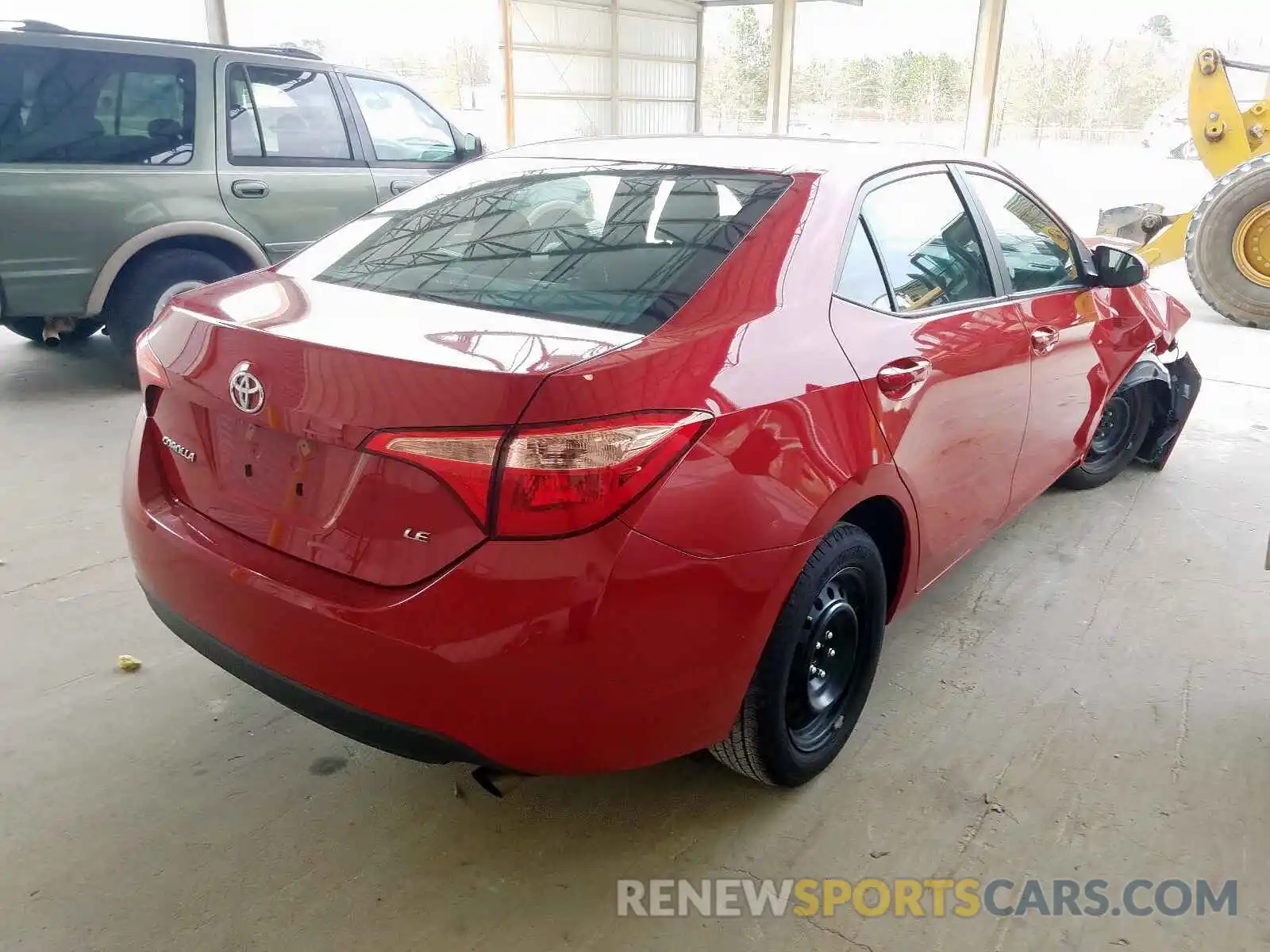 4 Photograph of a damaged car 2T1BURHE3KC236264 TOYOTA COROLLA 2019