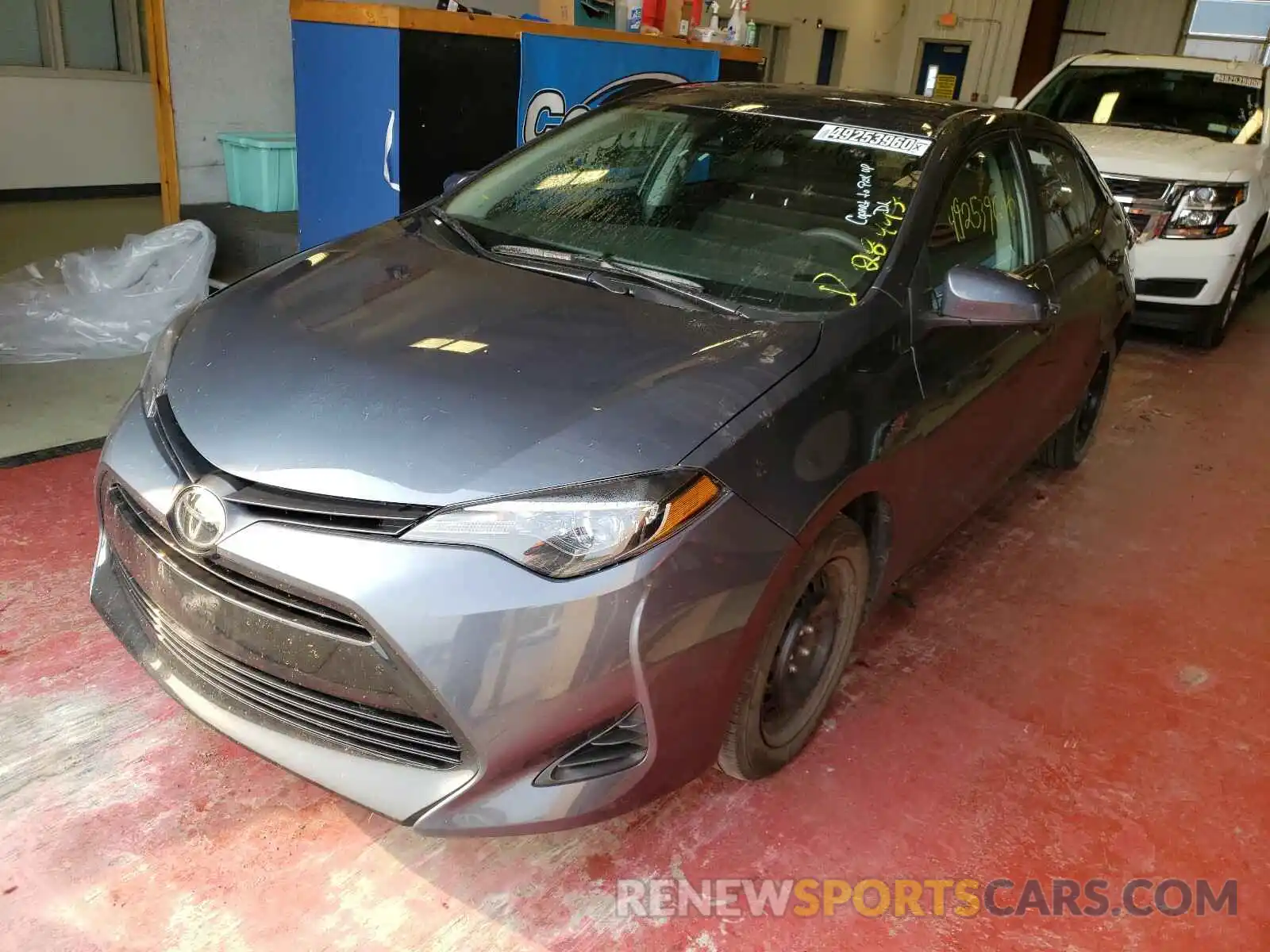 2 Photograph of a damaged car 2T1BURHE3KC236474 TOYOTA COROLLA 2019