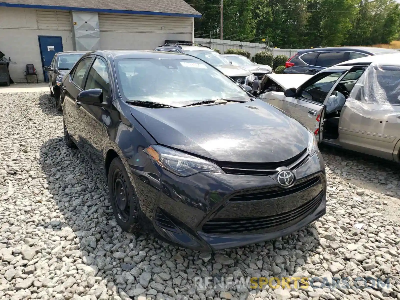 1 Photograph of a damaged car 2T1BURHE3KC236541 TOYOTA COROLLA 2019