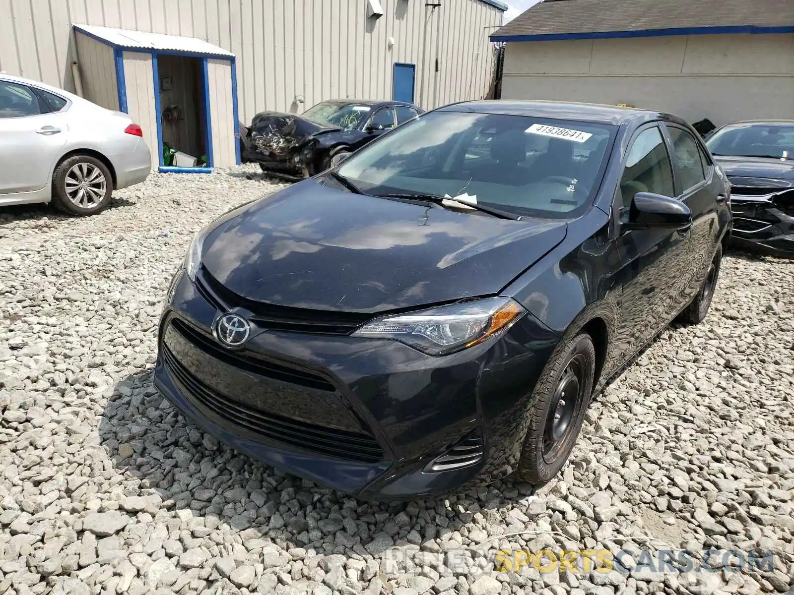 2 Photograph of a damaged car 2T1BURHE3KC236541 TOYOTA COROLLA 2019