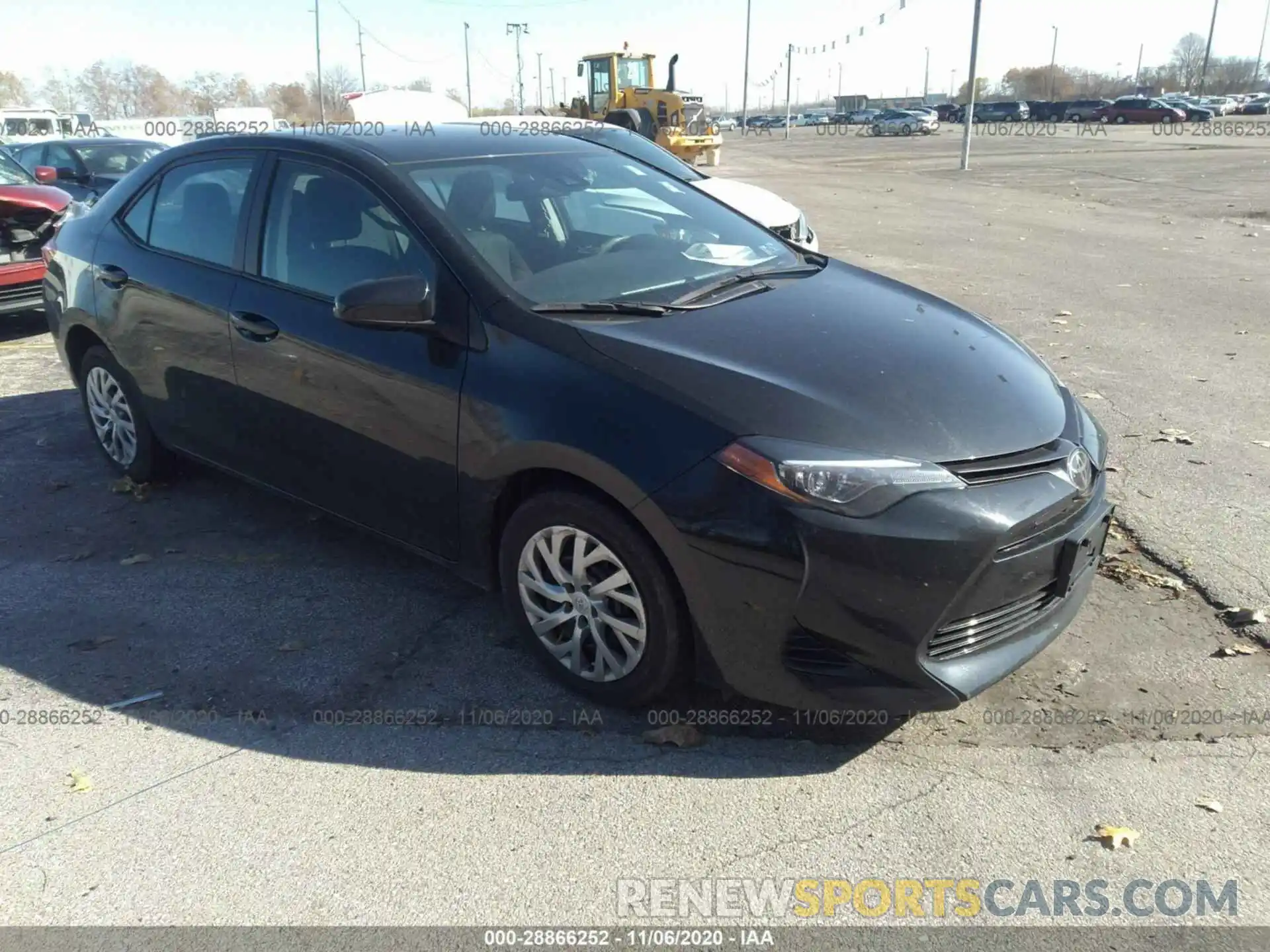 1 Photograph of a damaged car 2T1BURHE3KC236720 TOYOTA COROLLA 2019