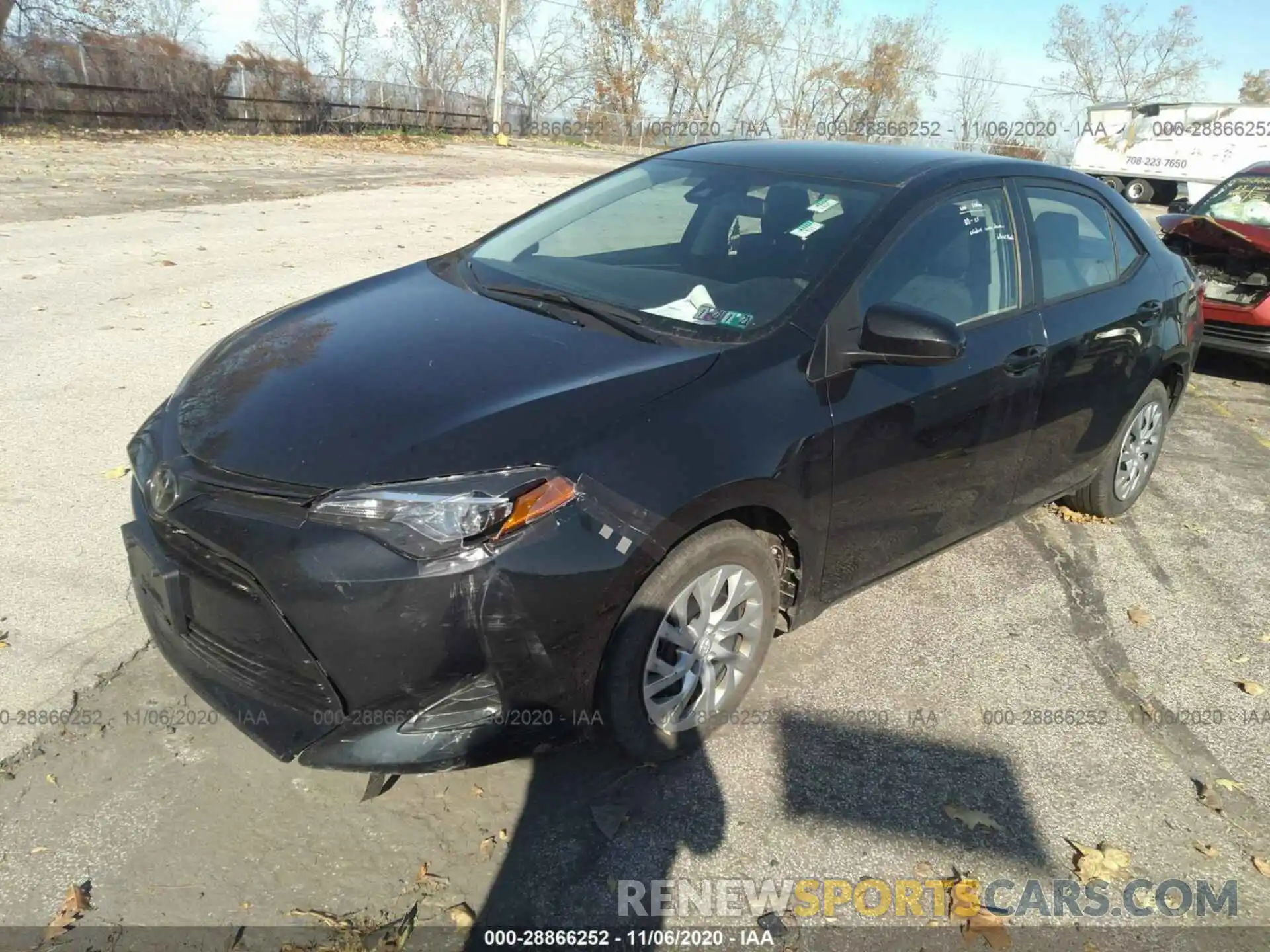 2 Photograph of a damaged car 2T1BURHE3KC236720 TOYOTA COROLLA 2019