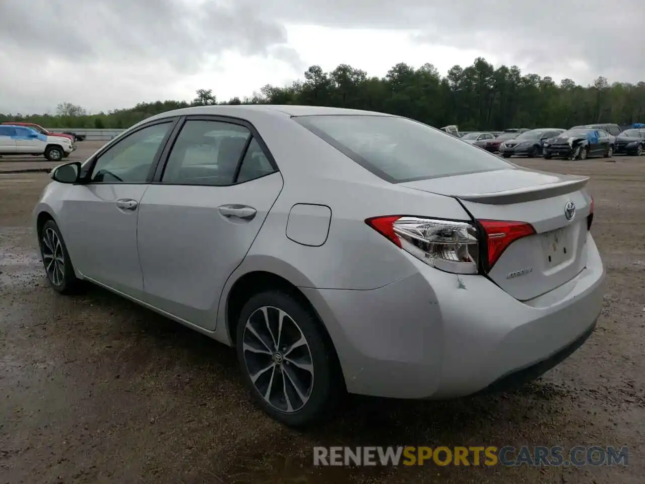 3 Photograph of a damaged car 2T1BURHE3KC237432 TOYOTA COROLLA 2019