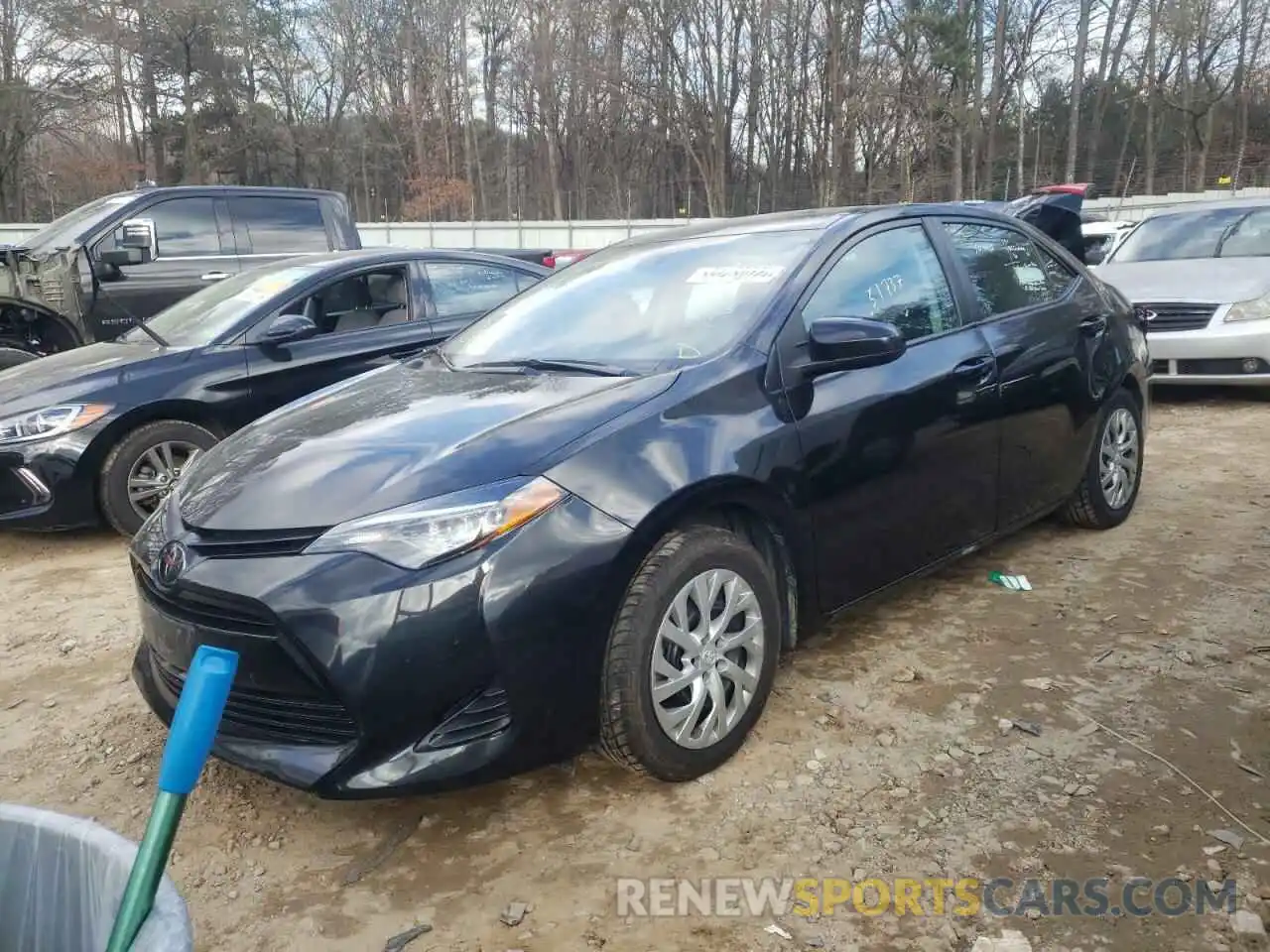 2 Photograph of a damaged car 2T1BURHE3KC237950 TOYOTA COROLLA 2019