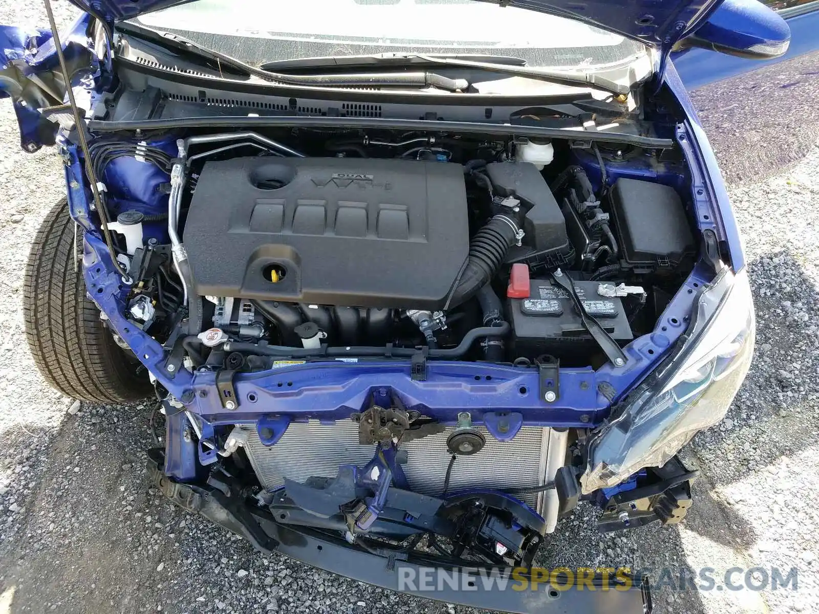 7 Photograph of a damaged car 2T1BURHE3KC238094 TOYOTA COROLLA 2019