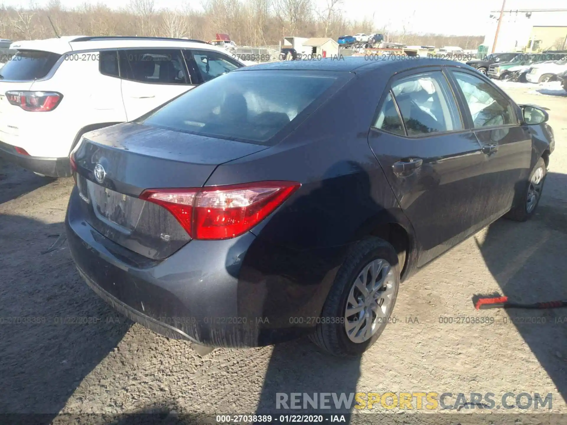 4 Photograph of a damaged car 2T1BURHE3KC238144 TOYOTA COROLLA 2019