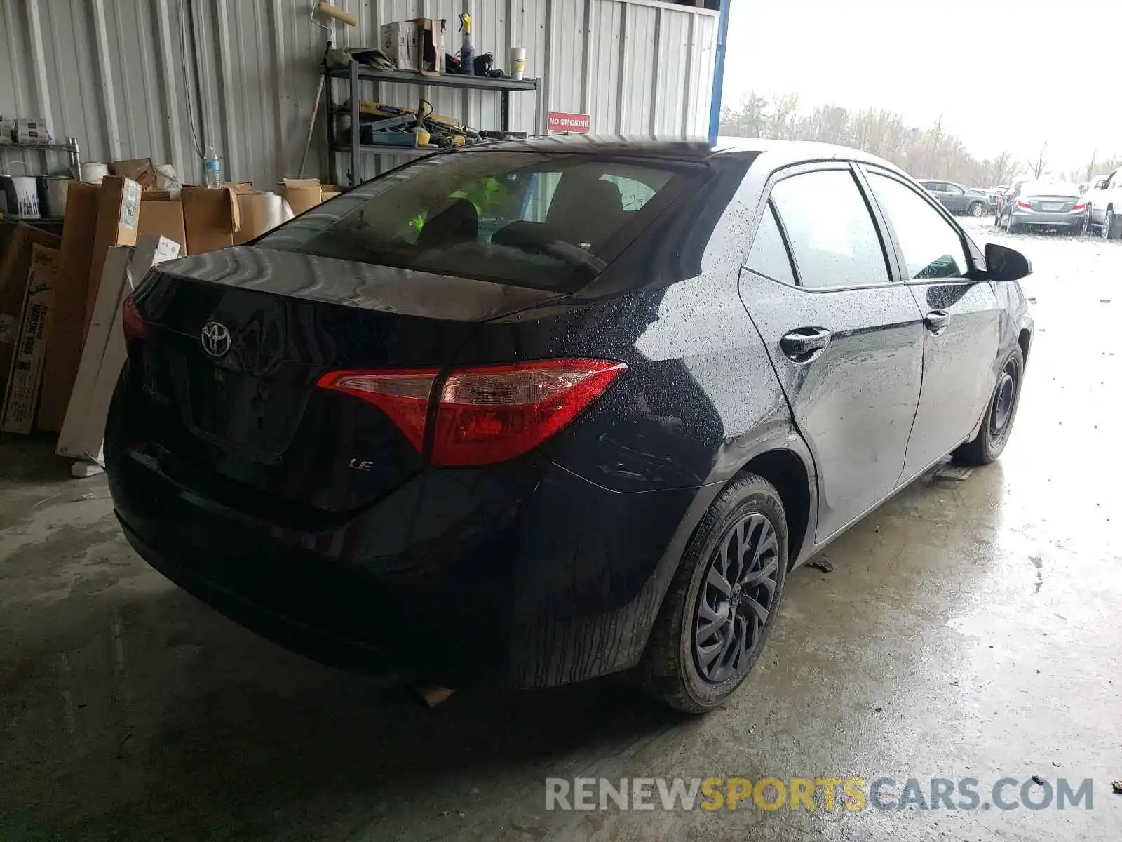 4 Photograph of a damaged car 2T1BURHE3KC238368 TOYOTA COROLLA 2019