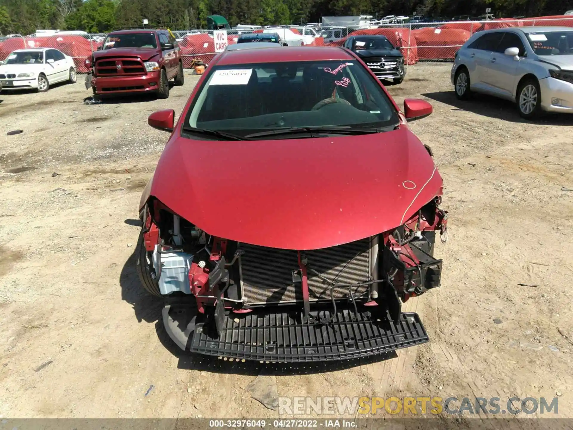 6 Photograph of a damaged car 2T1BURHE3KC238712 TOYOTA COROLLA 2019