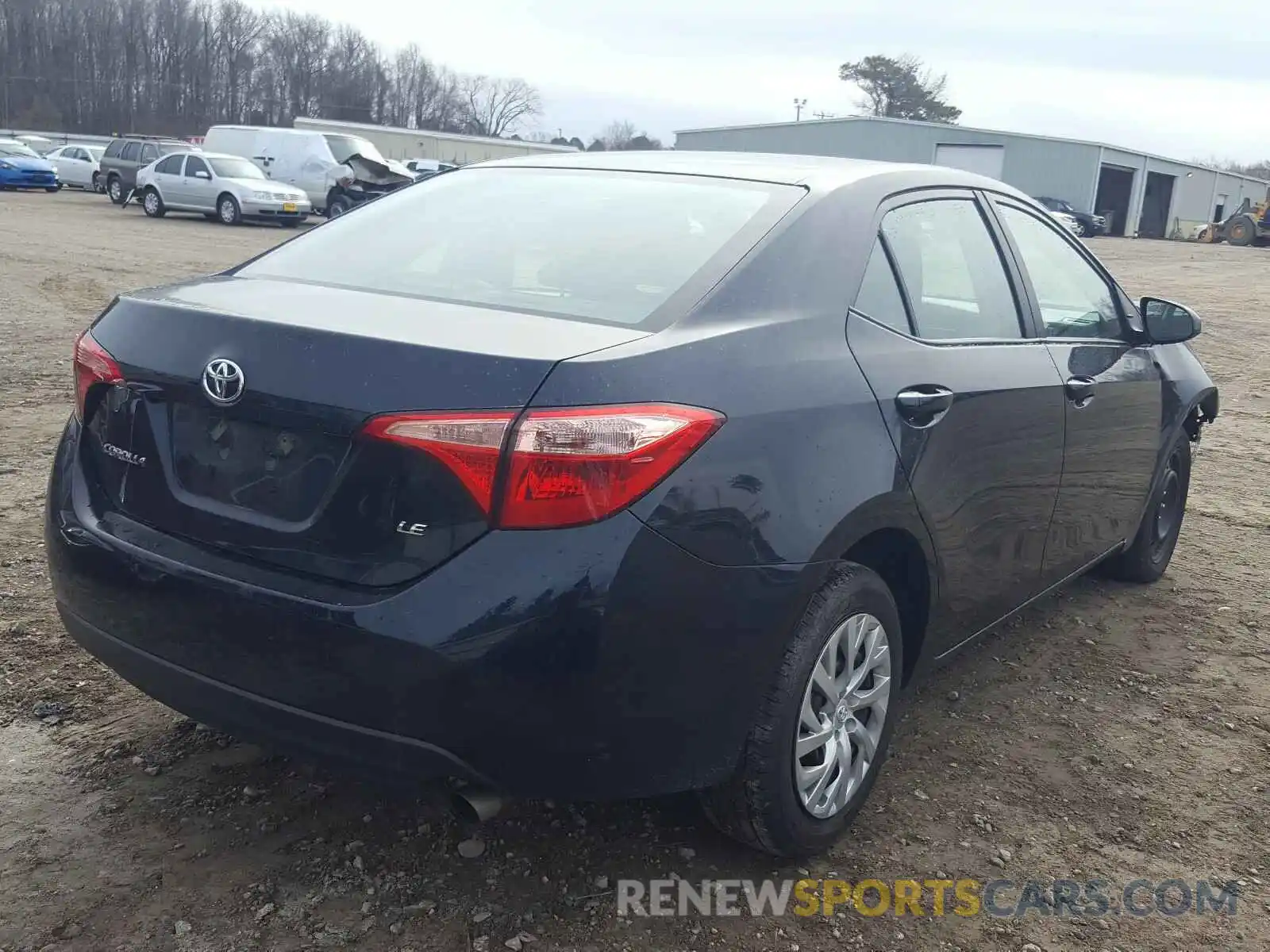 4 Photograph of a damaged car 2T1BURHE3KC238743 TOYOTA COROLLA 2019