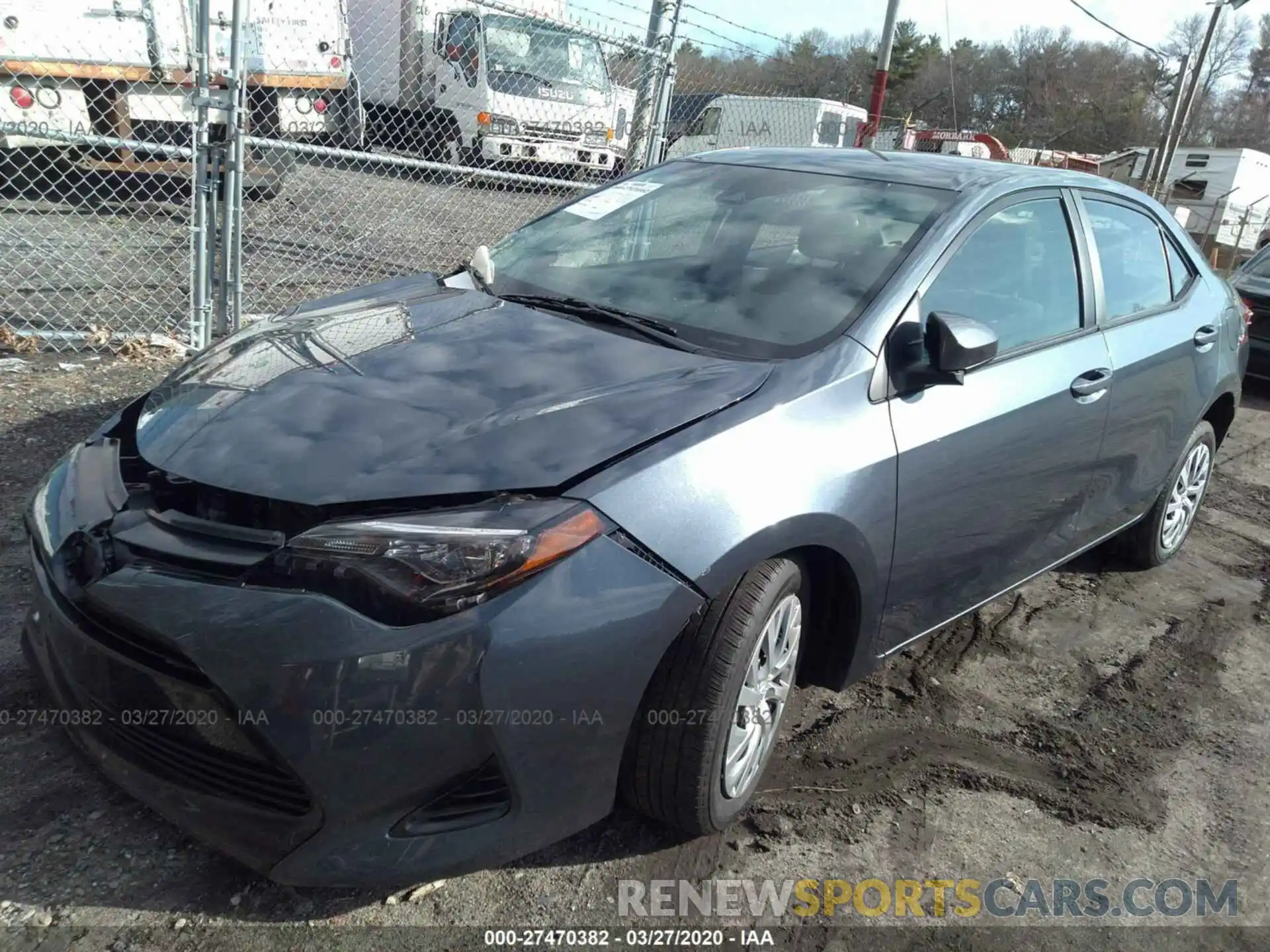 2 Photograph of a damaged car 2T1BURHE3KC239018 TOYOTA COROLLA 2019