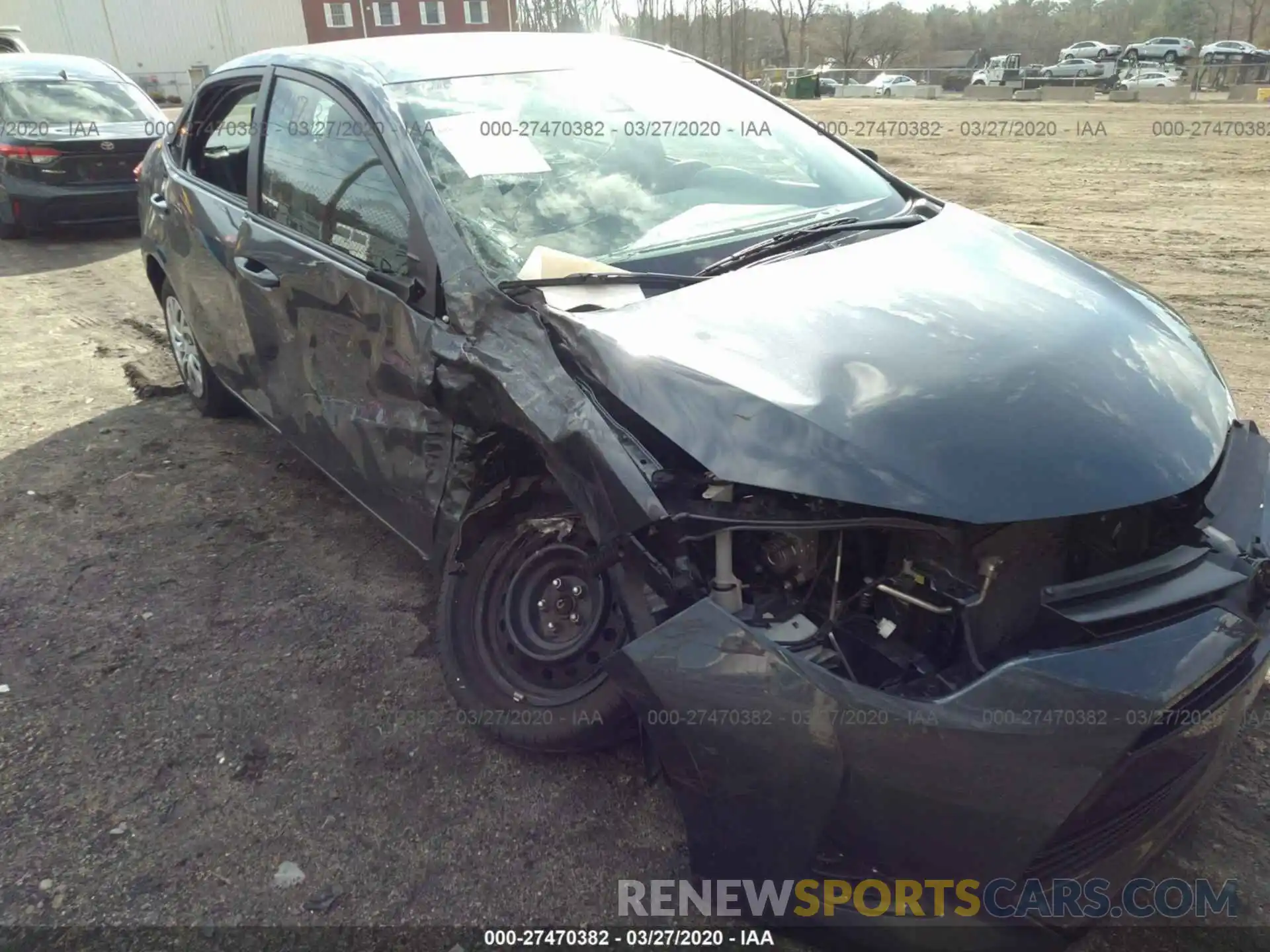 6 Photograph of a damaged car 2T1BURHE3KC239018 TOYOTA COROLLA 2019