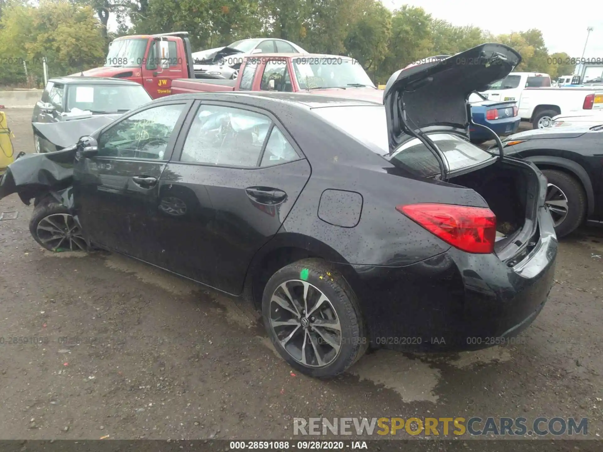 3 Photograph of a damaged car 2T1BURHE3KC239245 TOYOTA COROLLA 2019