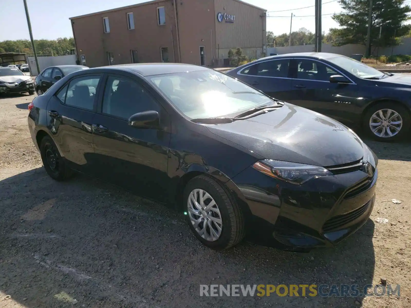 1 Photograph of a damaged car 2T1BURHE3KC239357 TOYOTA COROLLA 2019