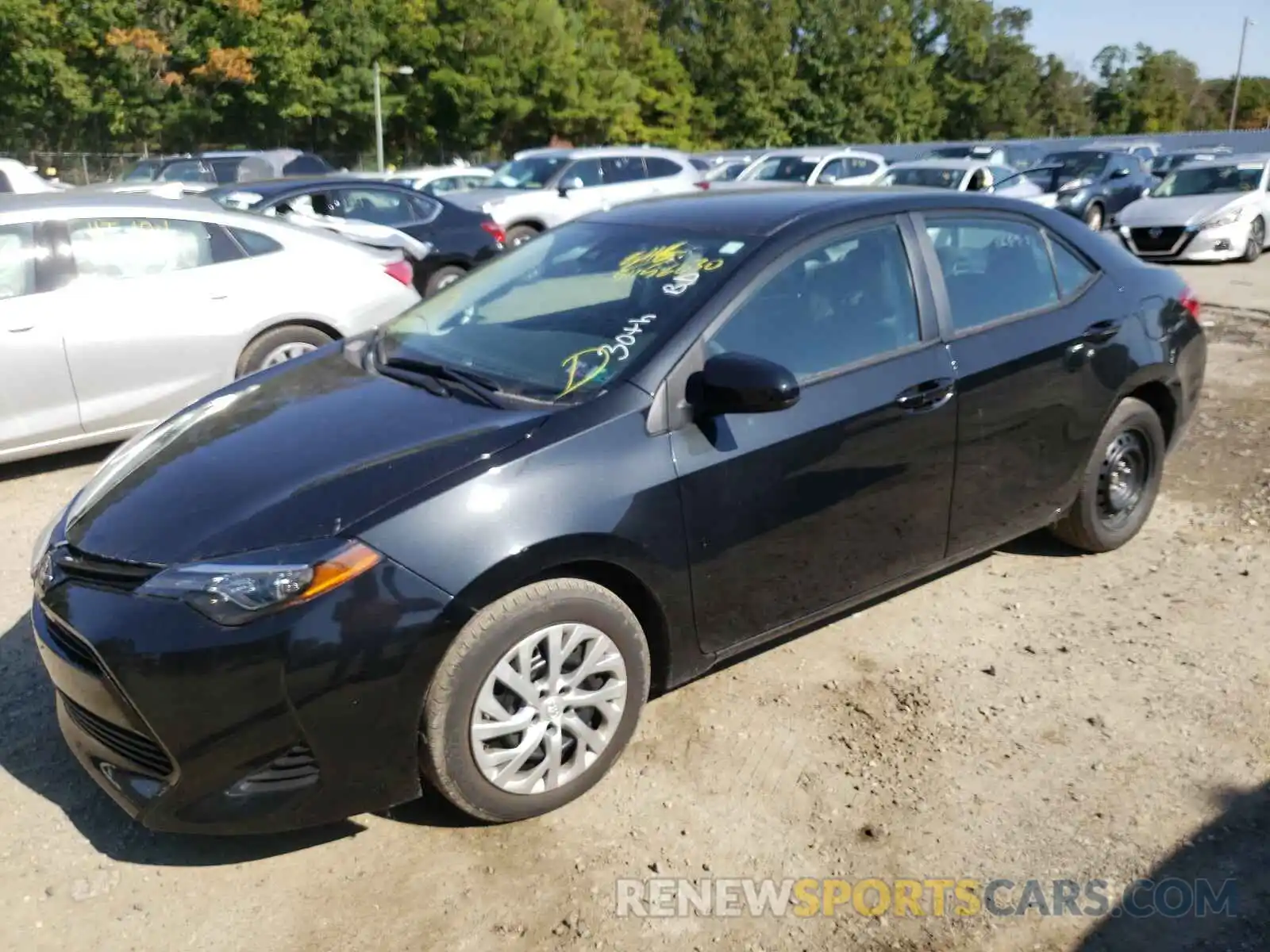 2 Photograph of a damaged car 2T1BURHE3KC239357 TOYOTA COROLLA 2019