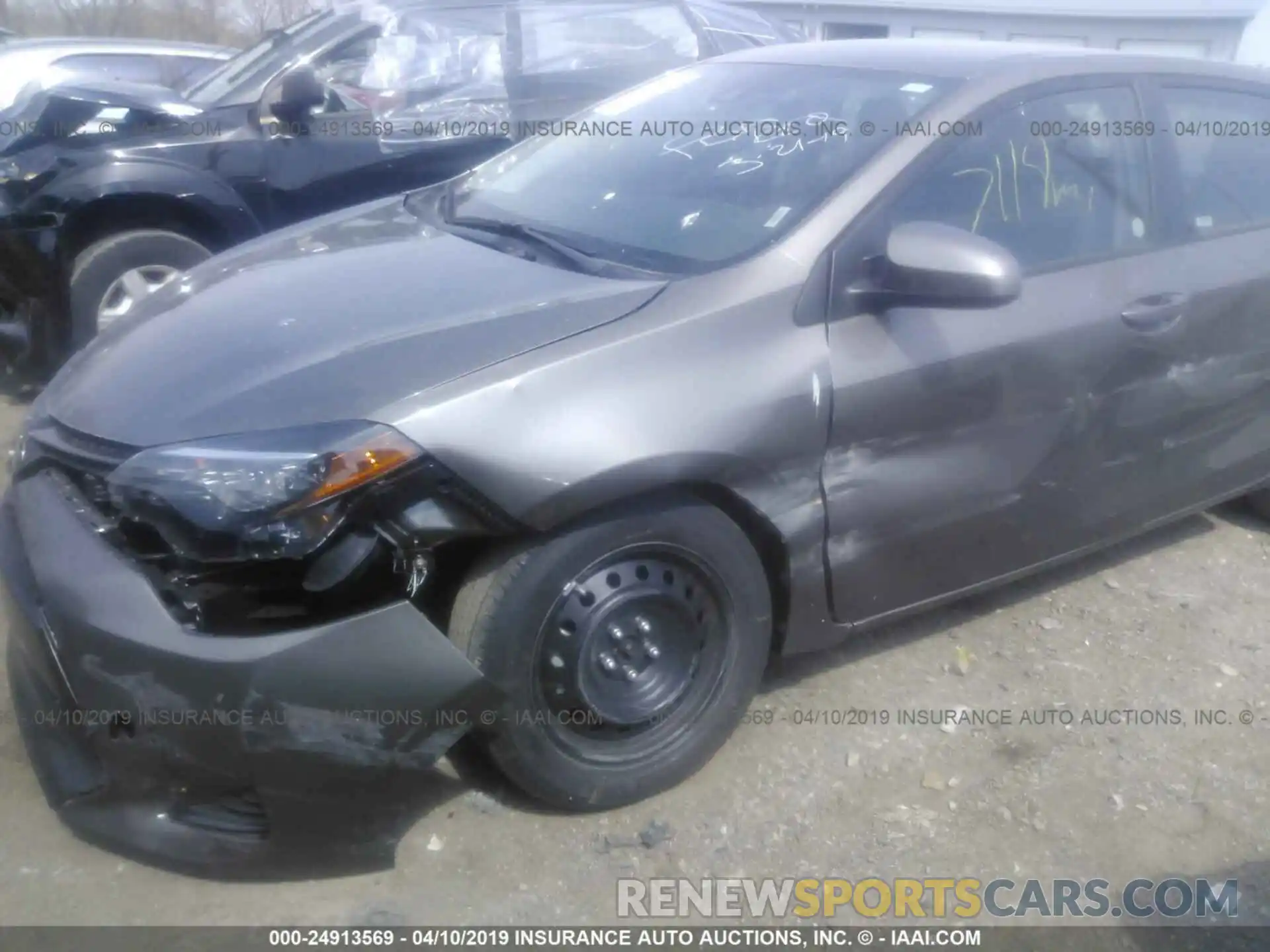 6 Photograph of a damaged car 2T1BURHE3KC239505 TOYOTA COROLLA 2019