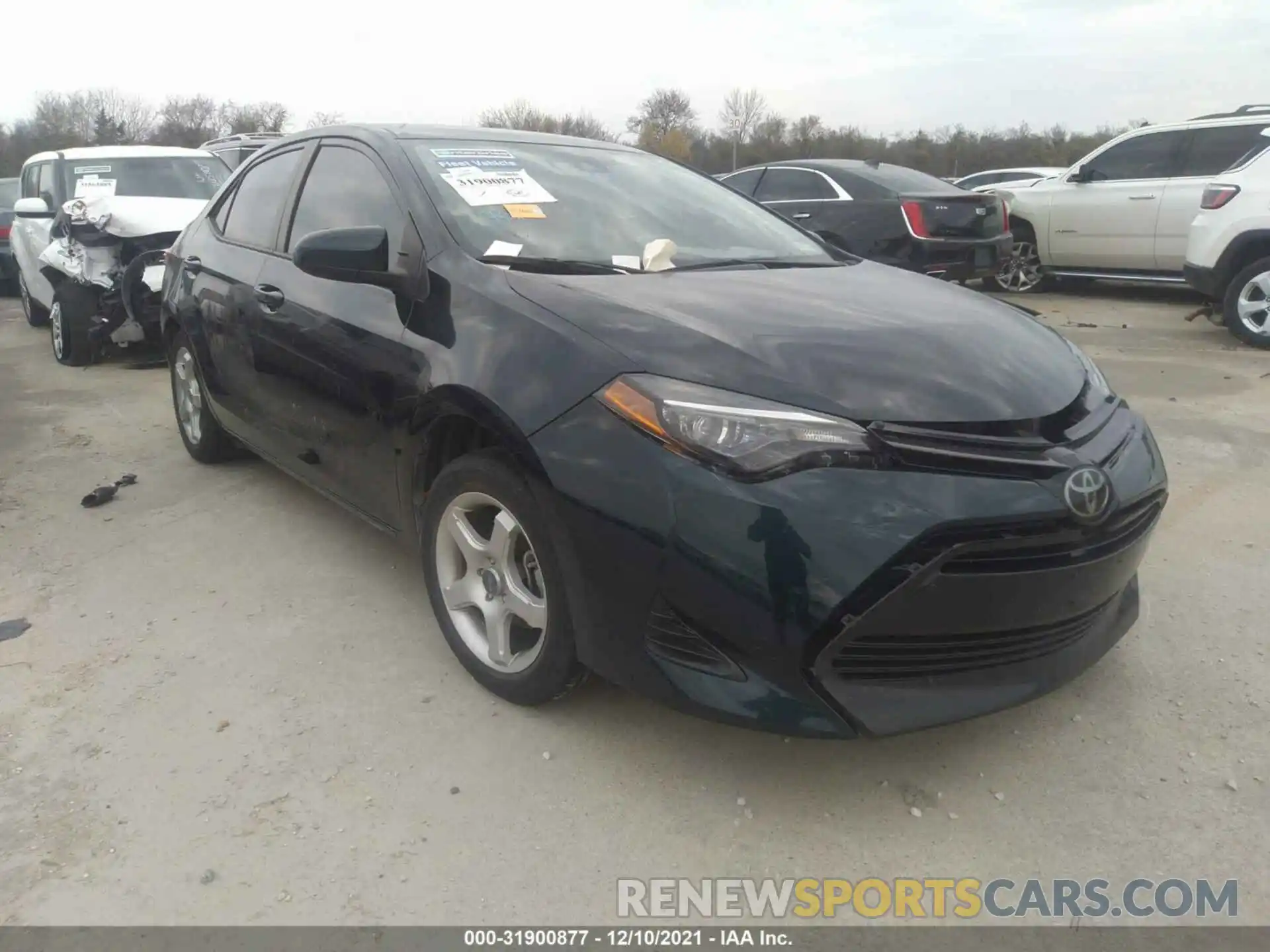 1 Photograph of a damaged car 2T1BURHE3KC240024 TOYOTA COROLLA 2019