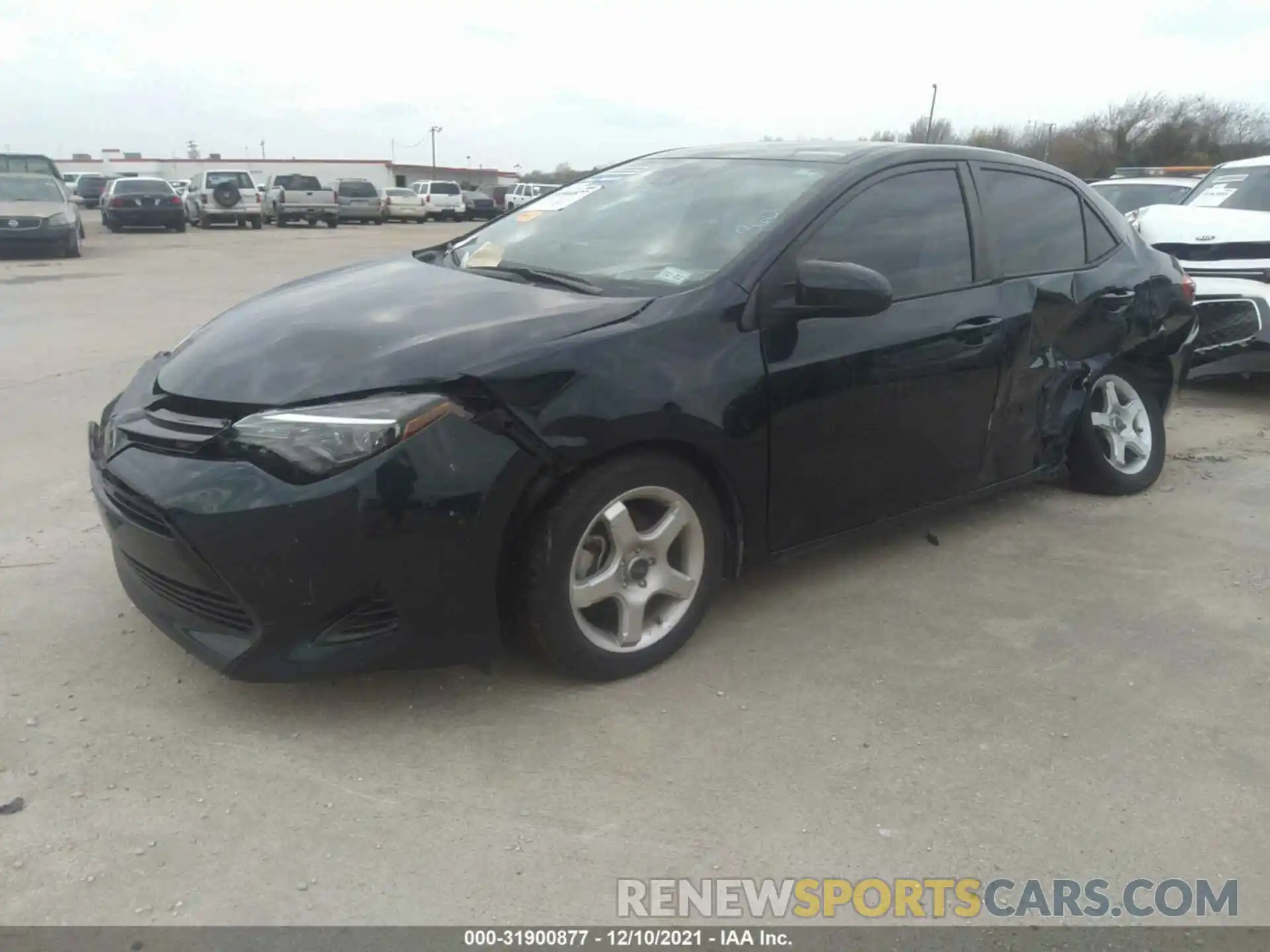 2 Photograph of a damaged car 2T1BURHE3KC240024 TOYOTA COROLLA 2019