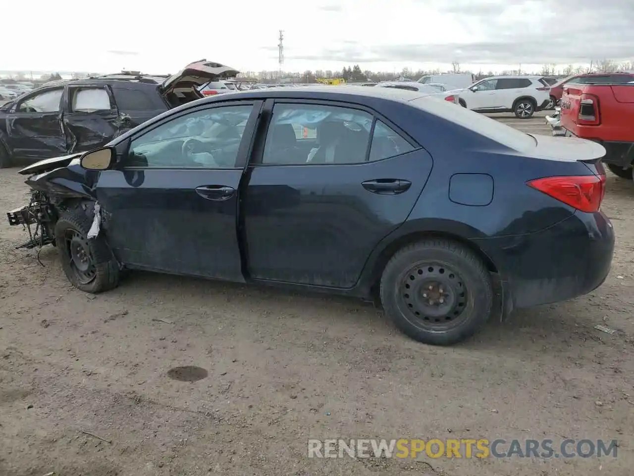 2 Photograph of a damaged car 2T1BURHE3KC240380 TOYOTA COROLLA 2019