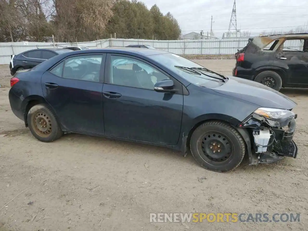 4 Photograph of a damaged car 2T1BURHE3KC240380 TOYOTA COROLLA 2019