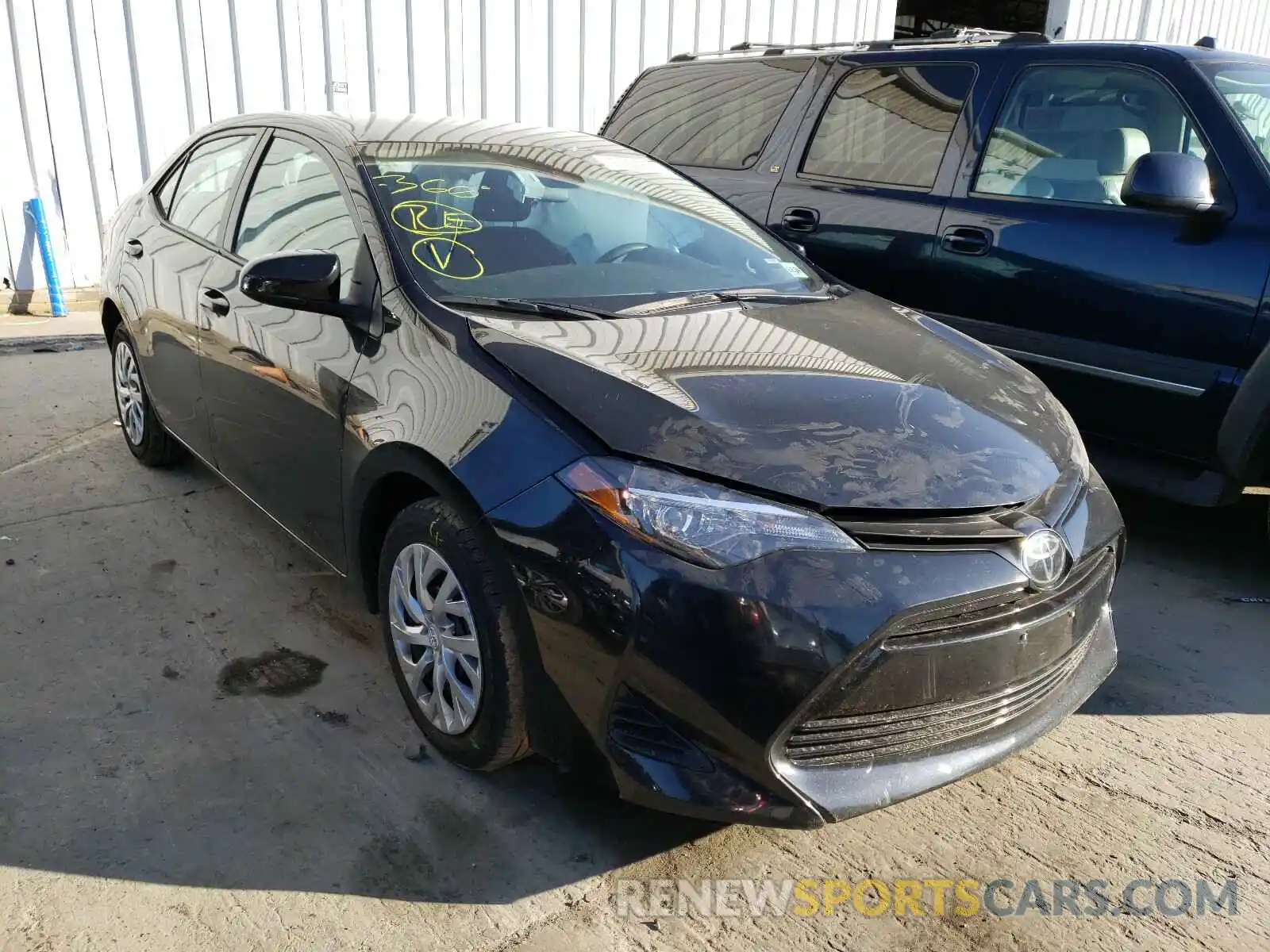 1 Photograph of a damaged car 2T1BURHE3KC240802 TOYOTA COROLLA 2019