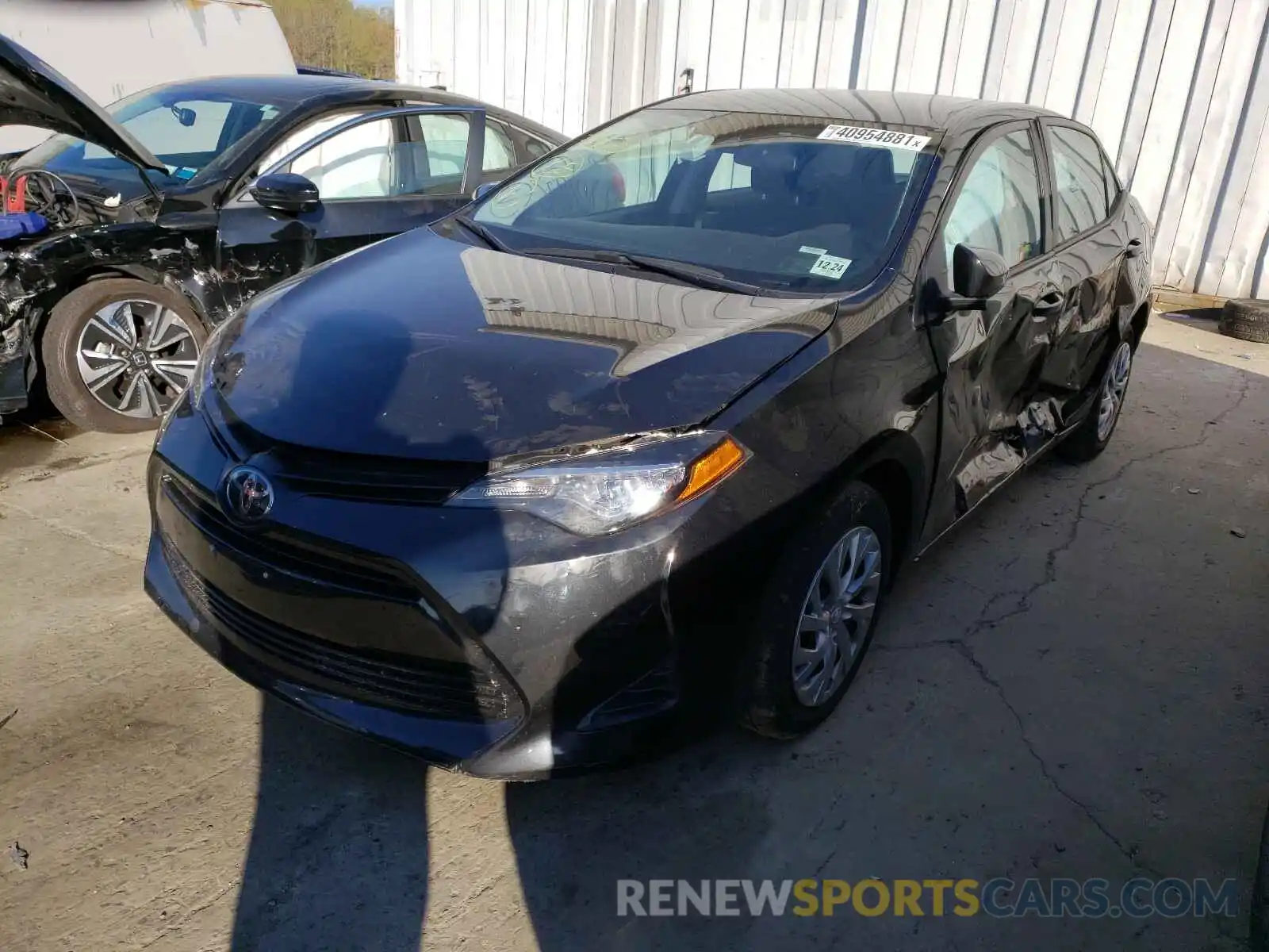 9 Photograph of a damaged car 2T1BURHE3KC240802 TOYOTA COROLLA 2019