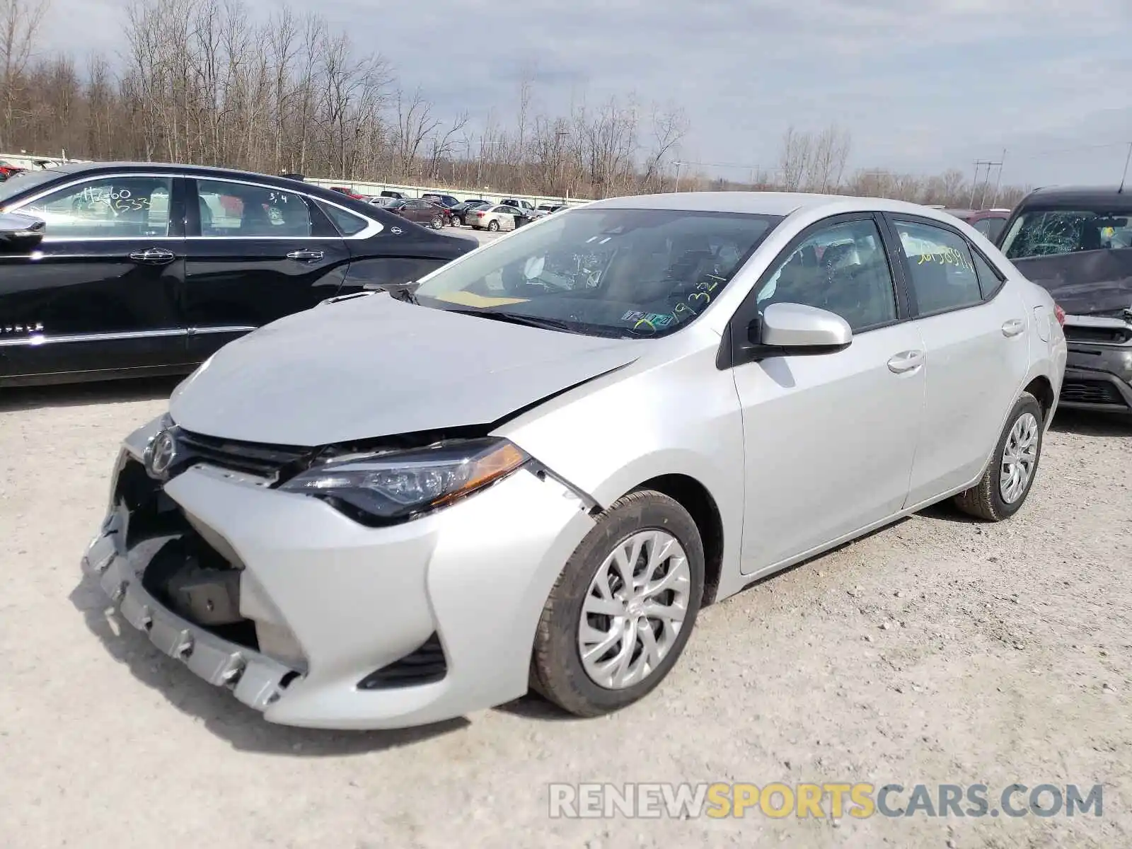 2 Photograph of a damaged car 2T1BURHE3KC241013 TOYOTA COROLLA 2019