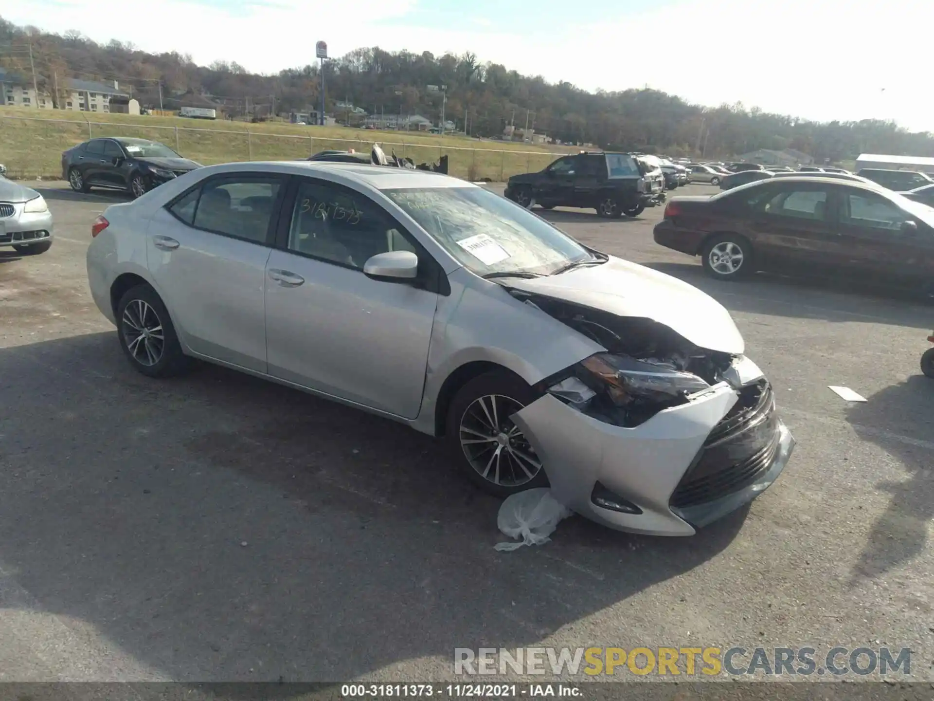 1 Photograph of a damaged car 2T1BURHE3KC241416 TOYOTA COROLLA 2019