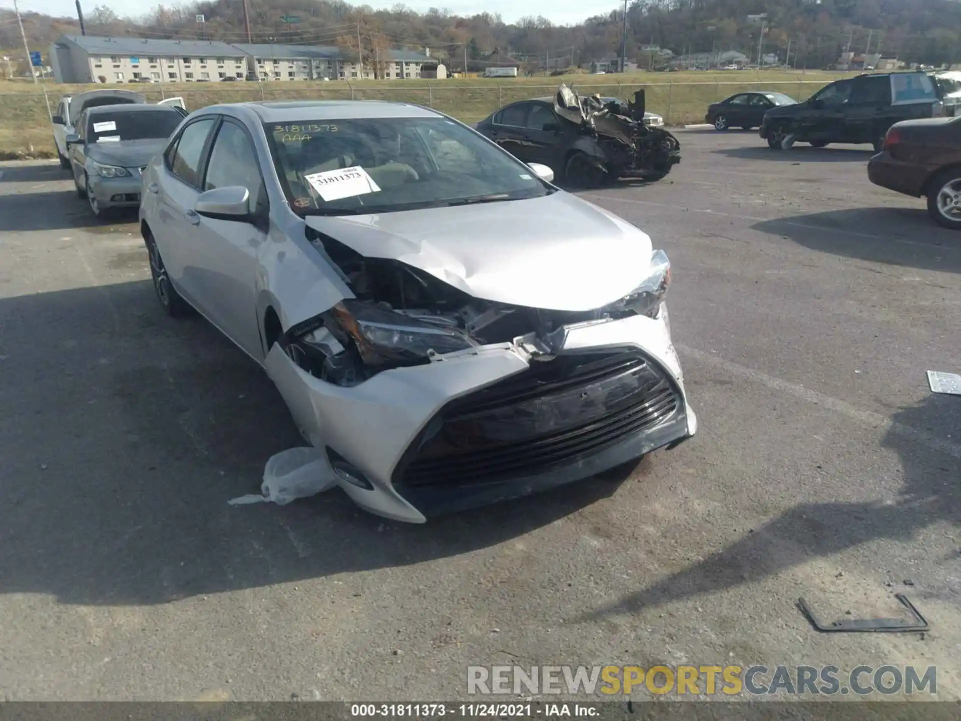 6 Photograph of a damaged car 2T1BURHE3KC241416 TOYOTA COROLLA 2019