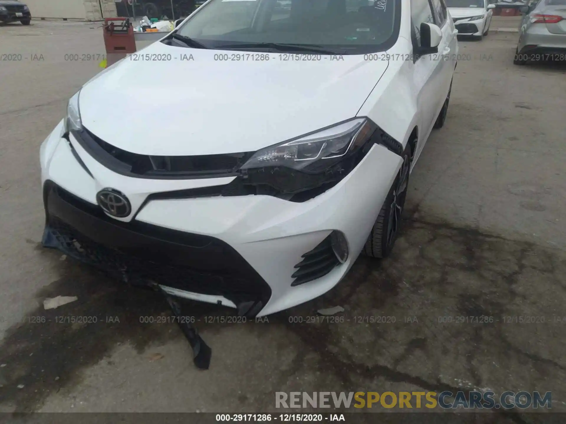 6 Photograph of a damaged car 2T1BURHE3KC241612 TOYOTA COROLLA 2019