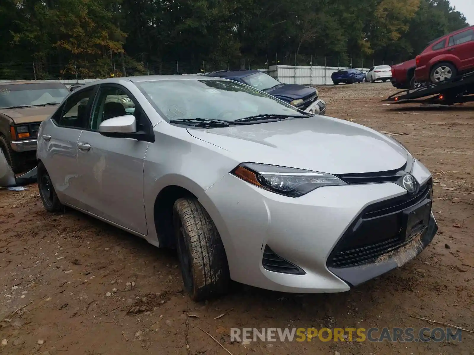 1 Photograph of a damaged car 2T1BURHE3KC241674 TOYOTA COROLLA 2019