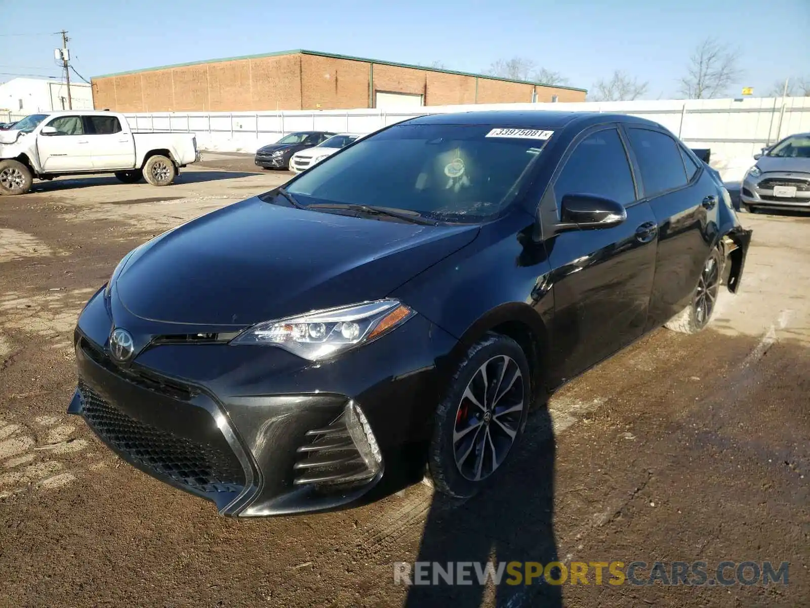 2 Photograph of a damaged car 2T1BURHE3KC241772 TOYOTA COROLLA 2019