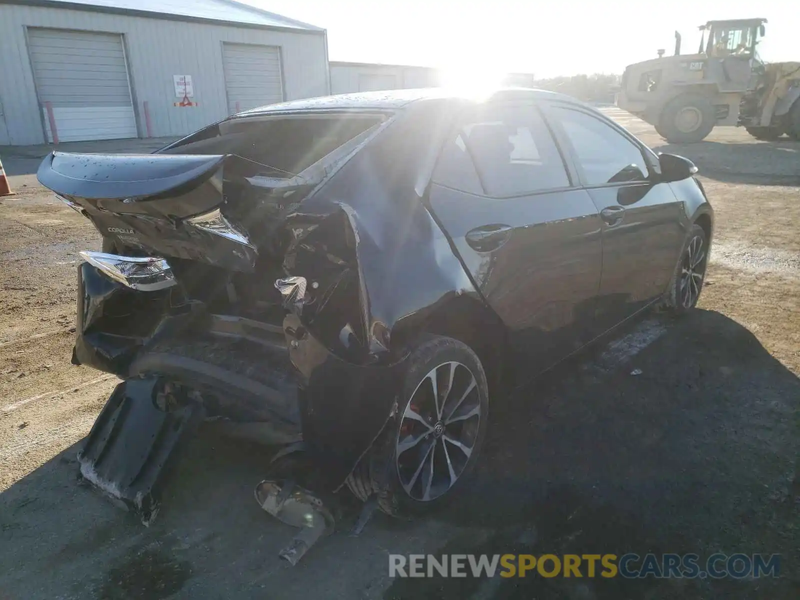 4 Photograph of a damaged car 2T1BURHE3KC241772 TOYOTA COROLLA 2019