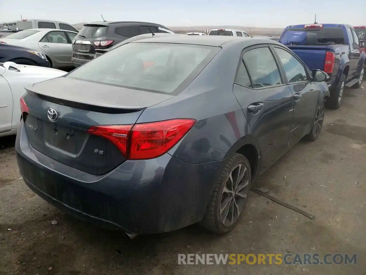 4 Photograph of a damaged car 2T1BURHE3KC241979 TOYOTA COROLLA 2019