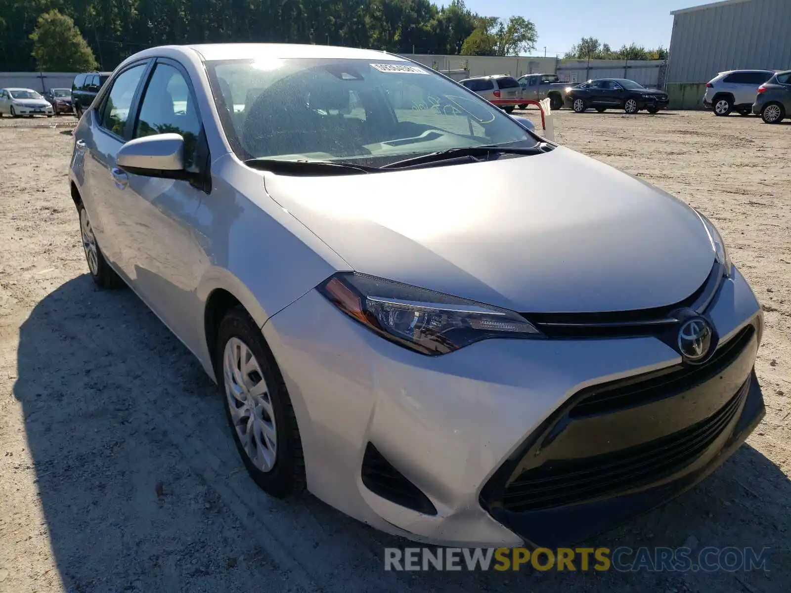 1 Photograph of a damaged car 2T1BURHE3KC242016 TOYOTA COROLLA 2019