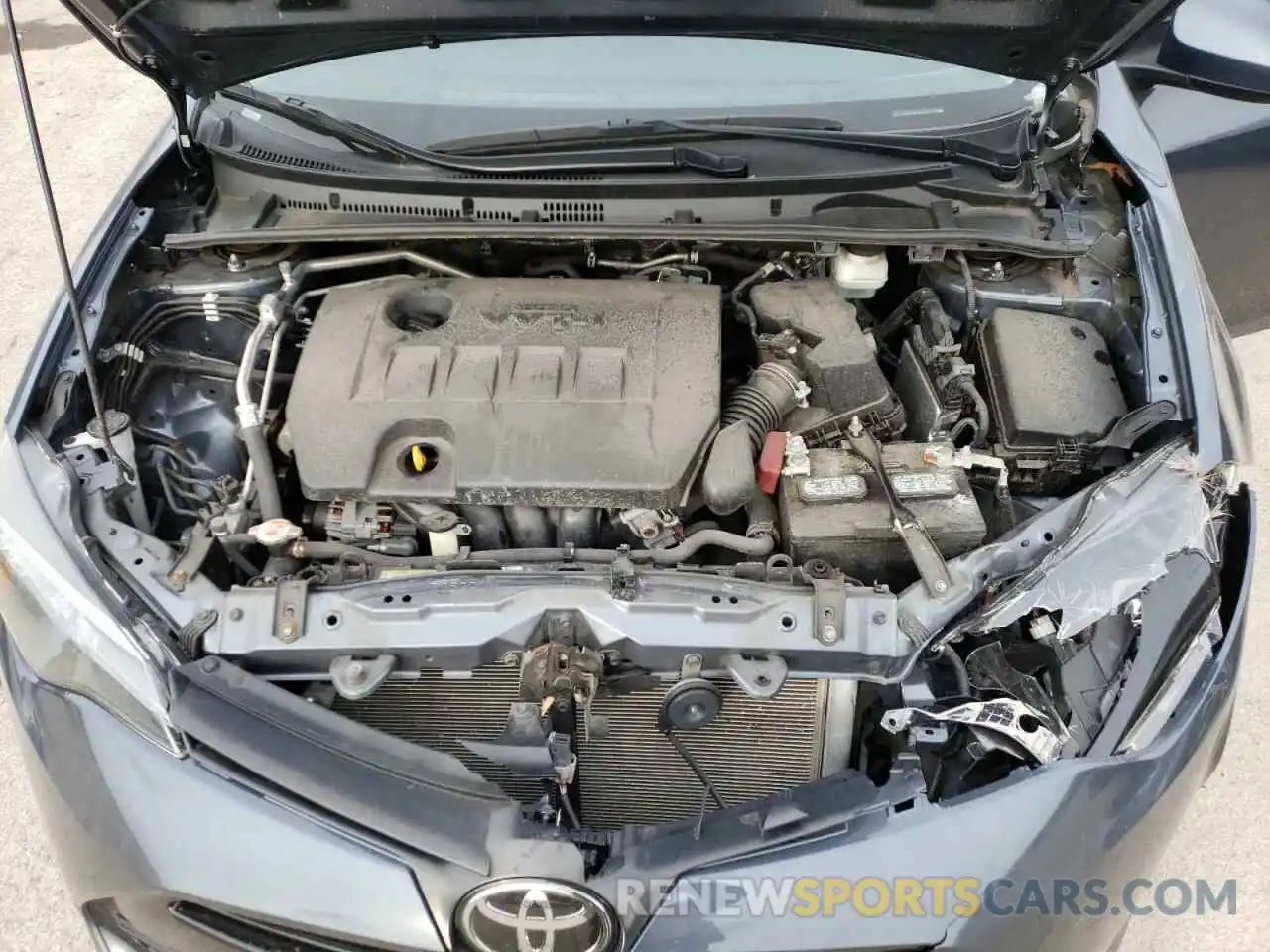 7 Photograph of a damaged car 2T1BURHE3KC242243 TOYOTA COROLLA 2019